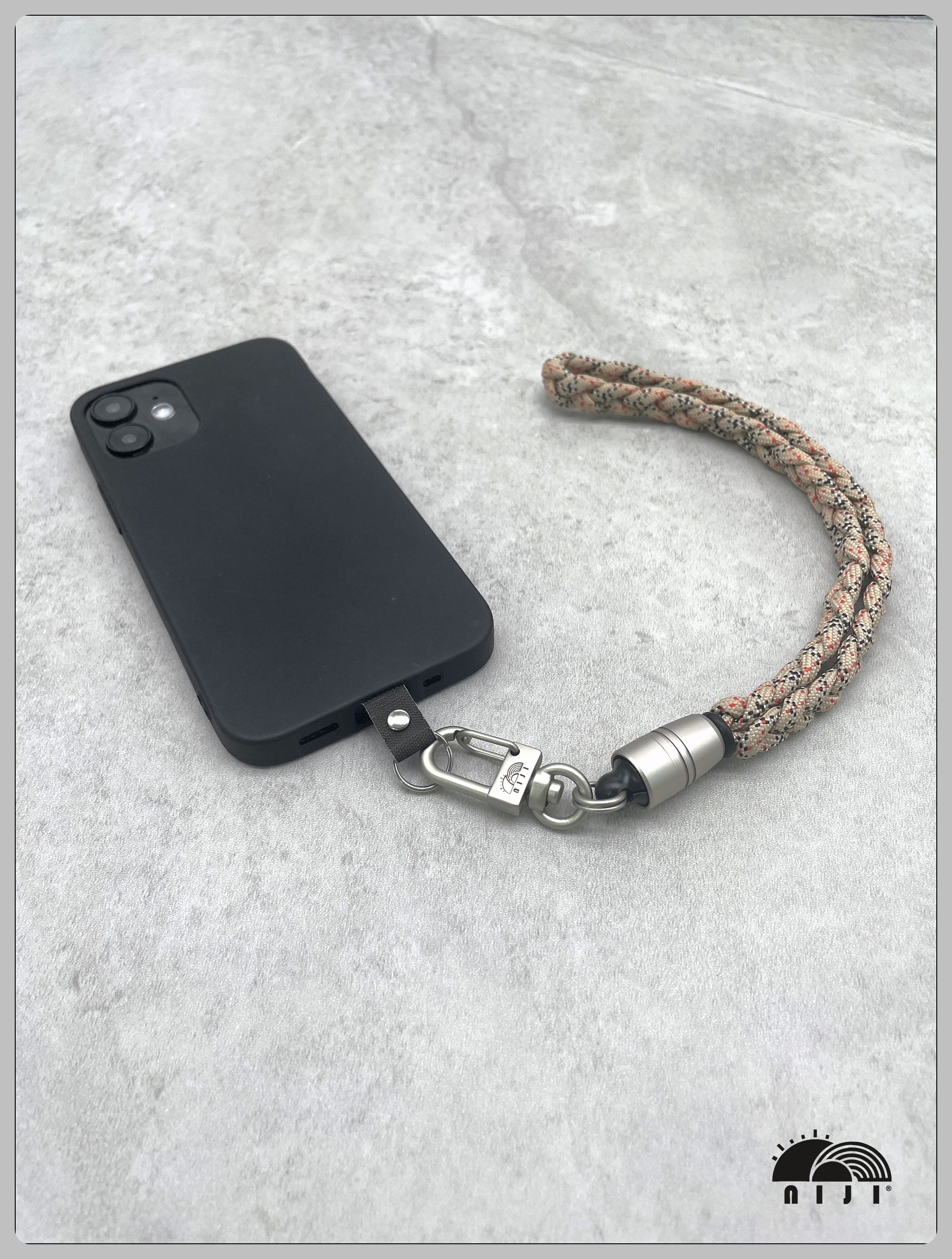 BRAID WRIST STRAP tagged "braid wrist strap" niji