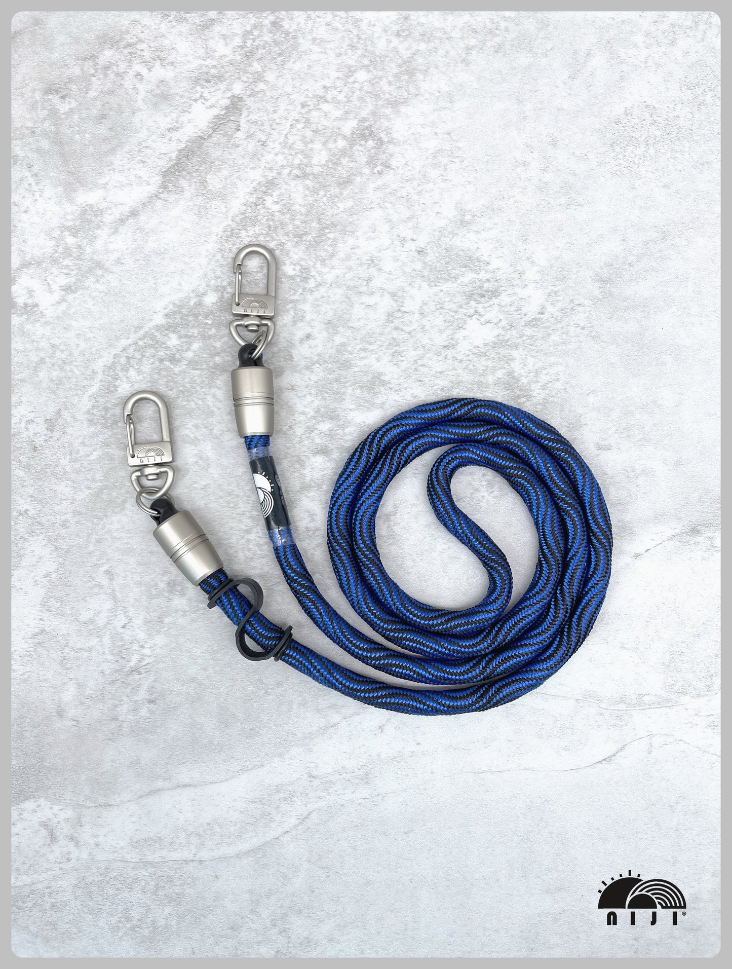 10mm Deep sea blue wave pattern