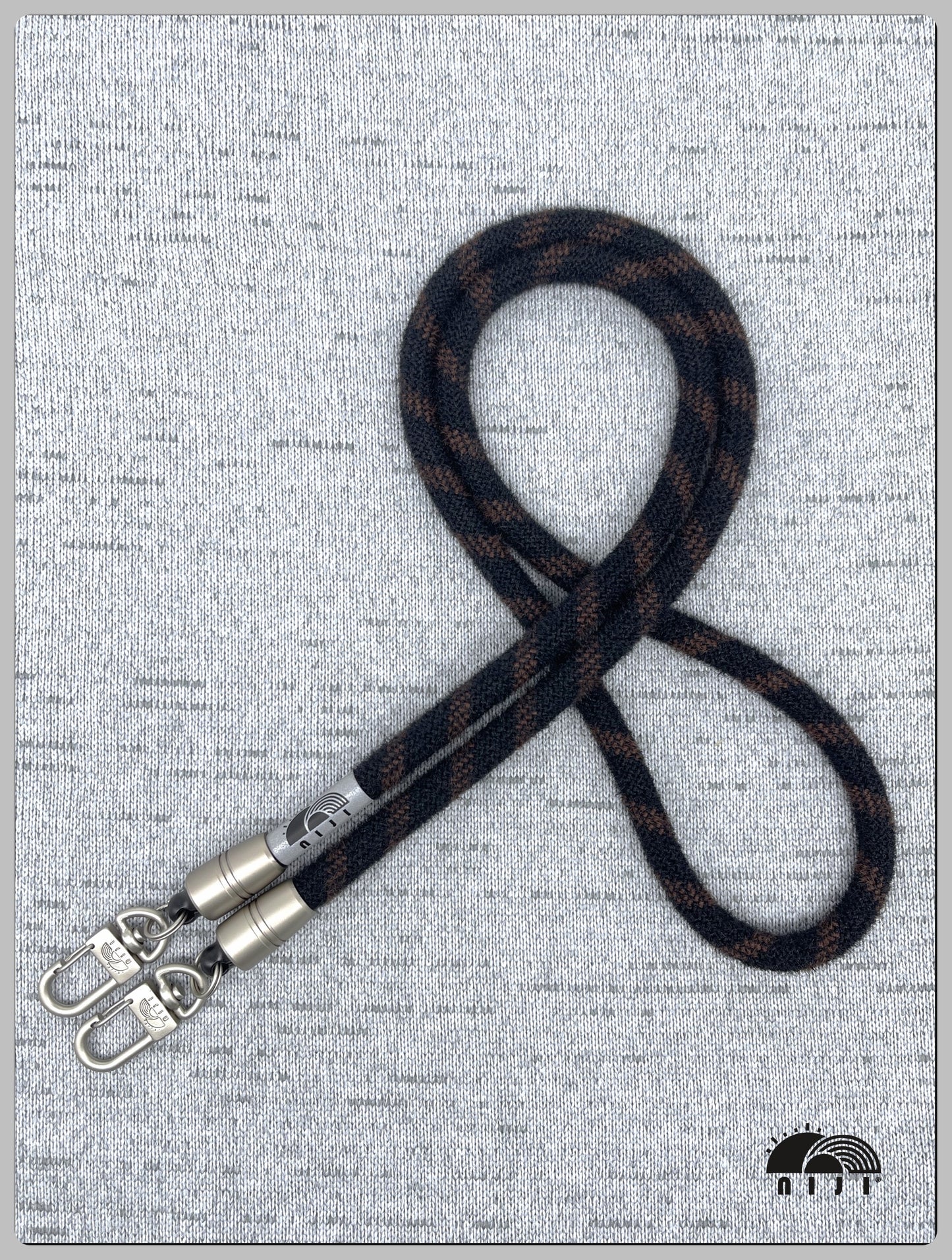 "FLUFFY FURRY COLLECTION"  10mm Black W brown tracer
