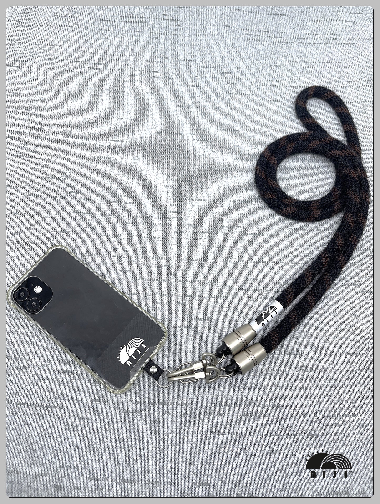 "FLUFFY FURRY COLLECTION"  10mm Black W brown tracer
