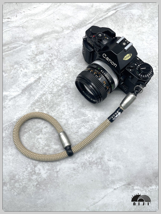 10mm camera / mobile wrist strap Khaki color