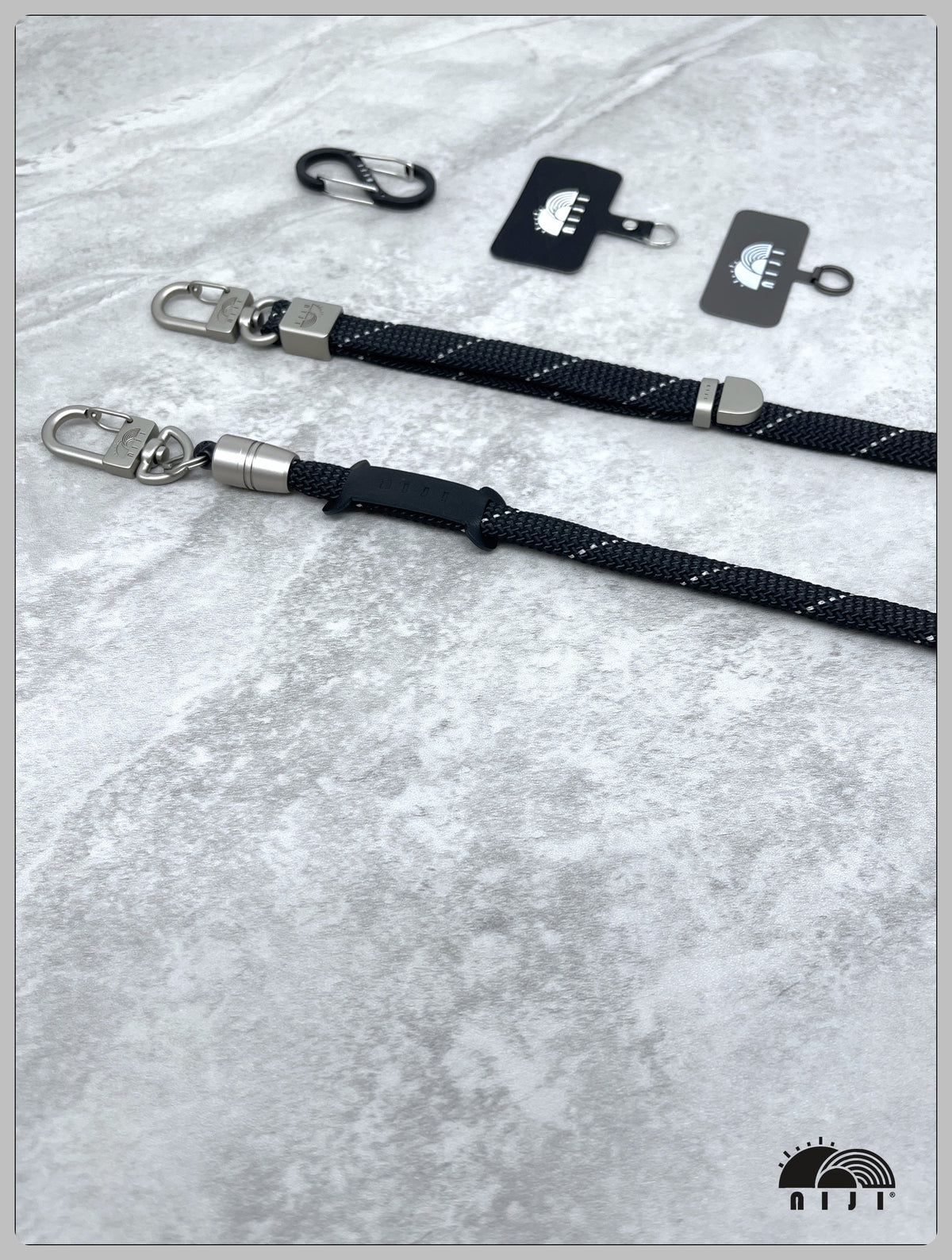 "AW26 NEW COLLECTION" 13mm Anti friction Coreless x Black Reflective color