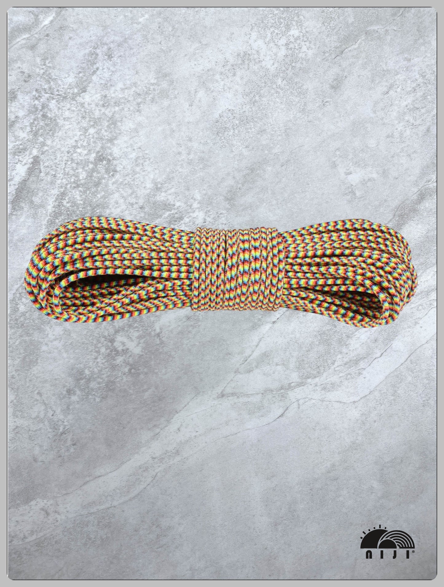 4mm Wrist Strap Elastic cord x Polychromatic pattern