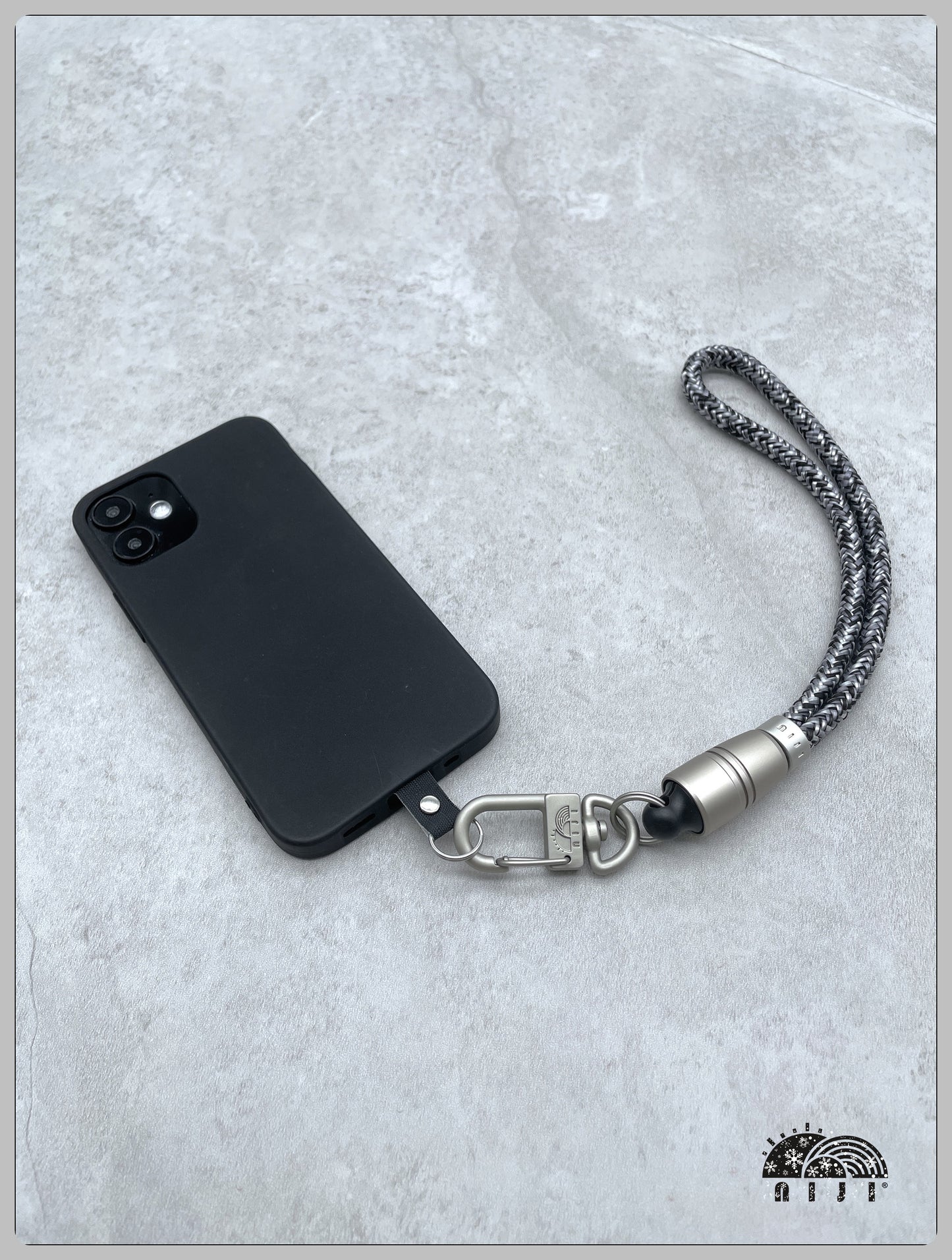 6mm Black crosshatch