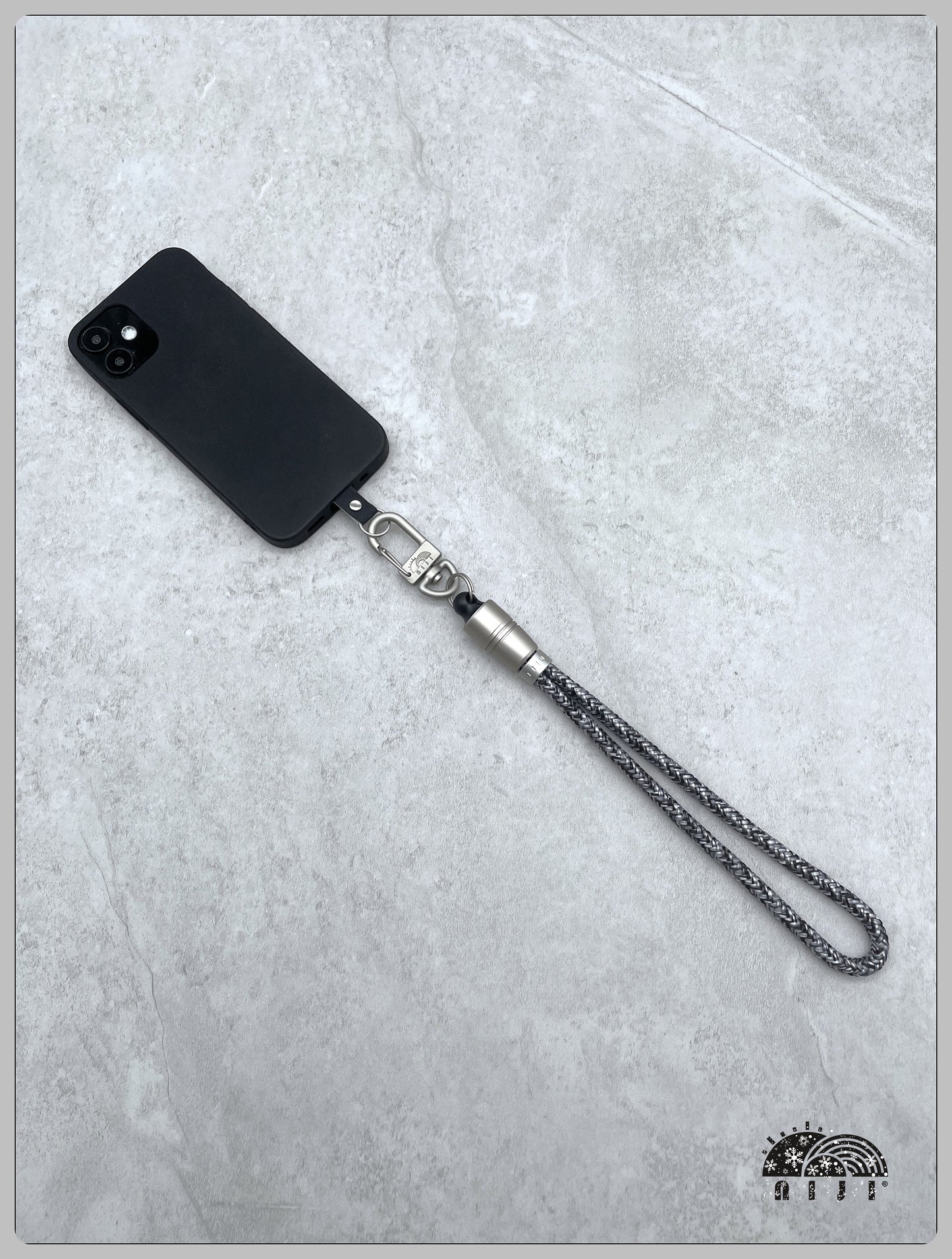 6mm Black crosshatch