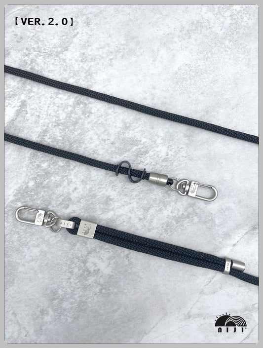 "VER.2.0" 7mm Black color