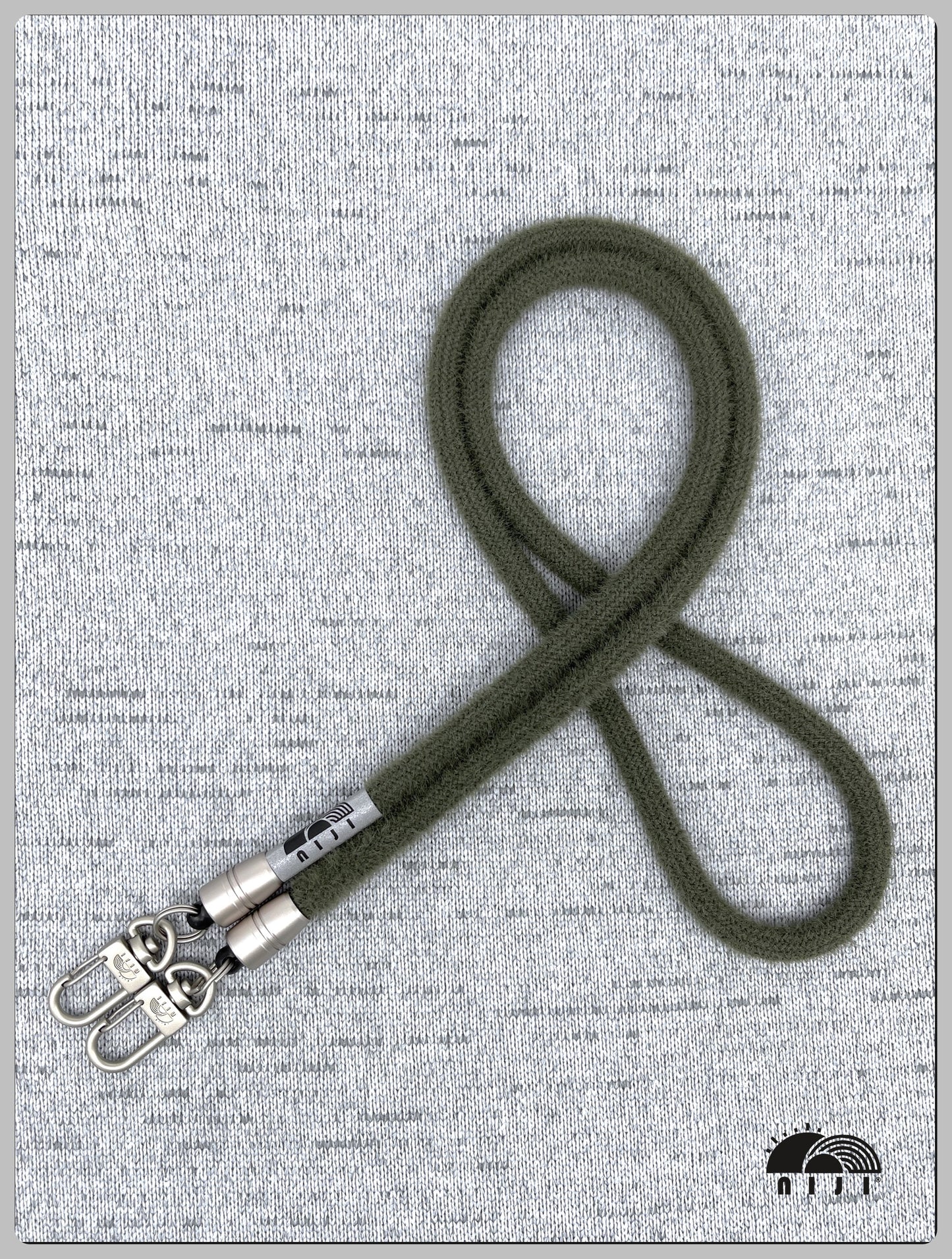 "FLUFFY FURRY COLLECTION" 8mm Hunter green