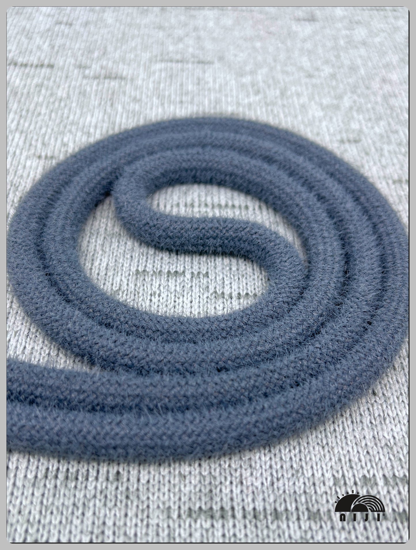 "FLUFFY FURRY COLLECTION" 8mm Denim color