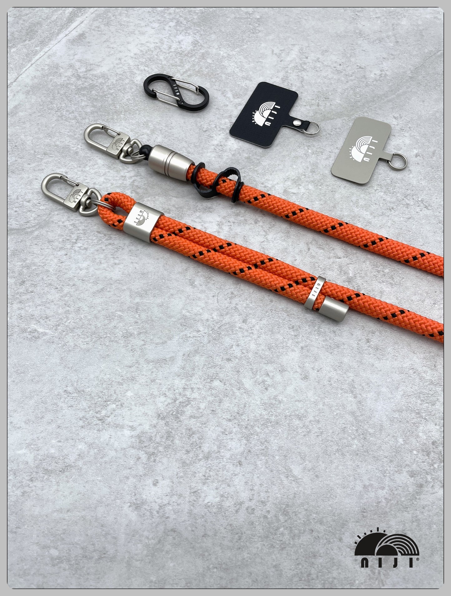 9.5mm Orange w black tracer