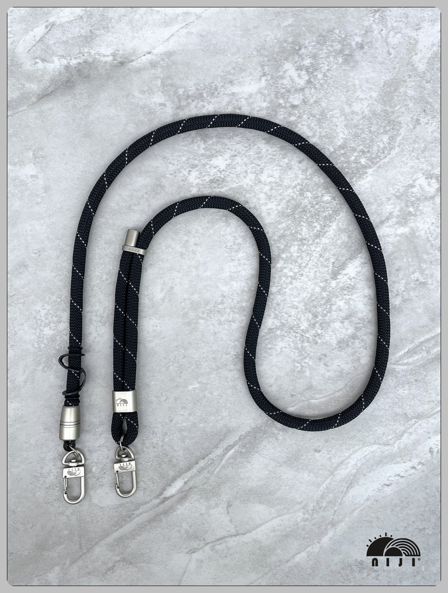 9mm Black reflective