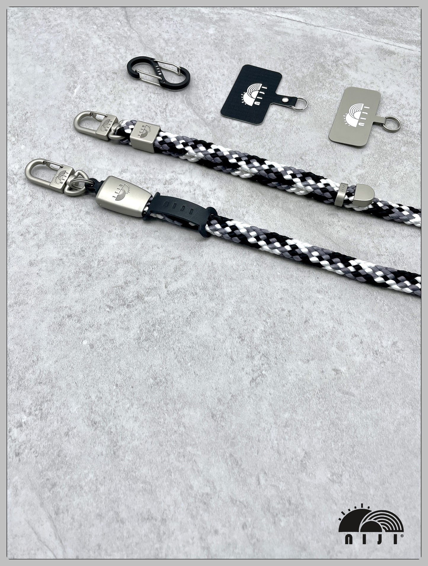 "Coreless flat strap"12mm Urban camo