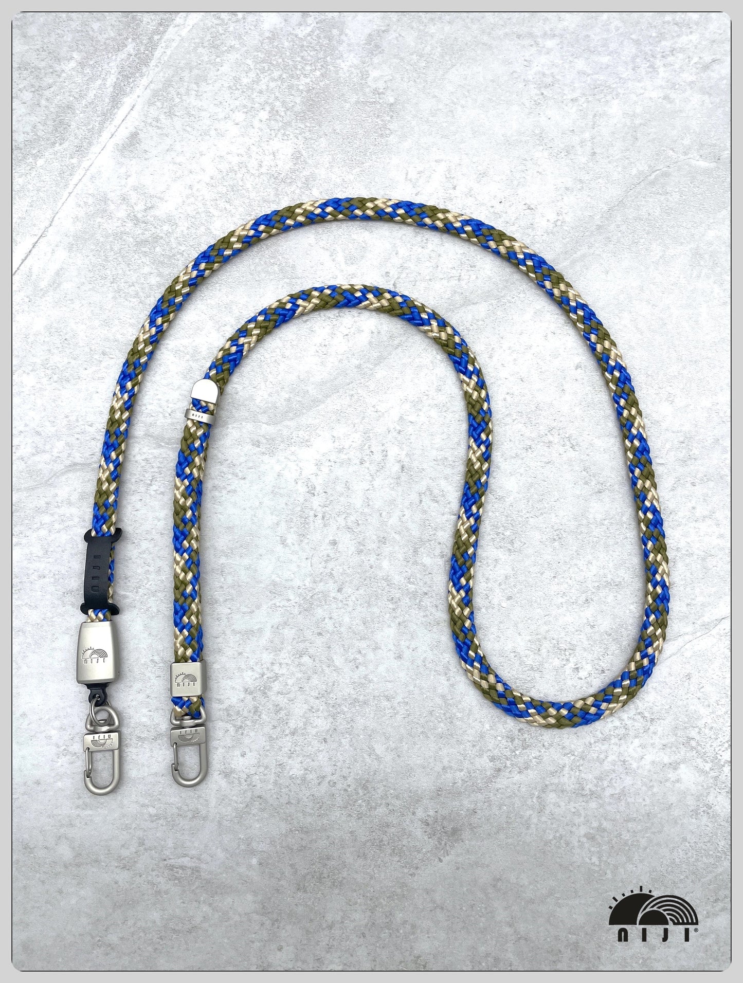 "SS24 New arrival" Coreless flat strap"12mm Gold coast