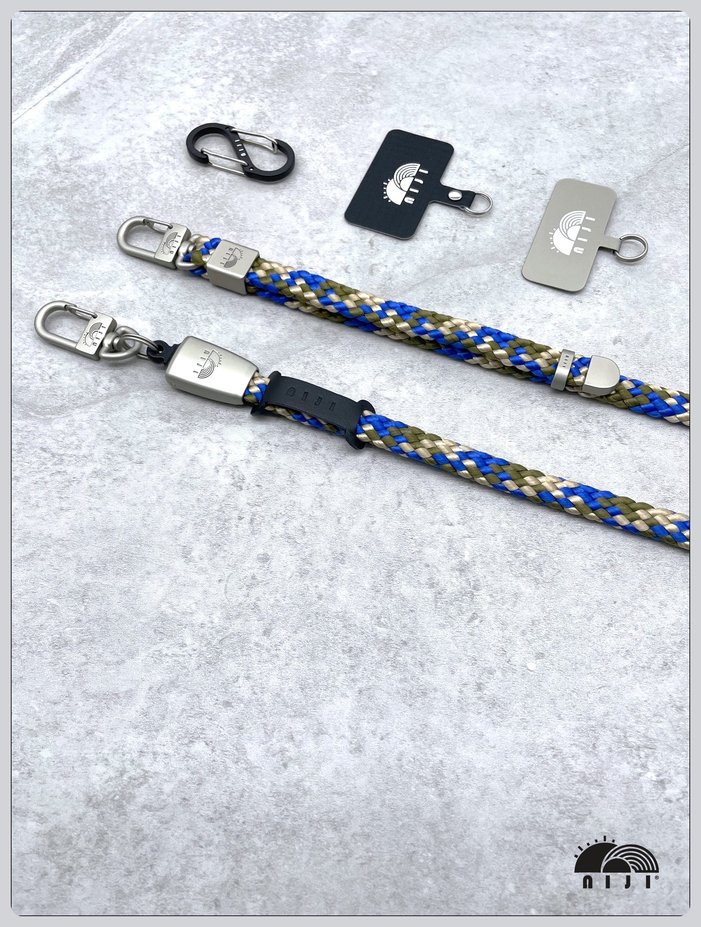 "SS24 New arrival" Coreless flat strap"12mm Gold coast