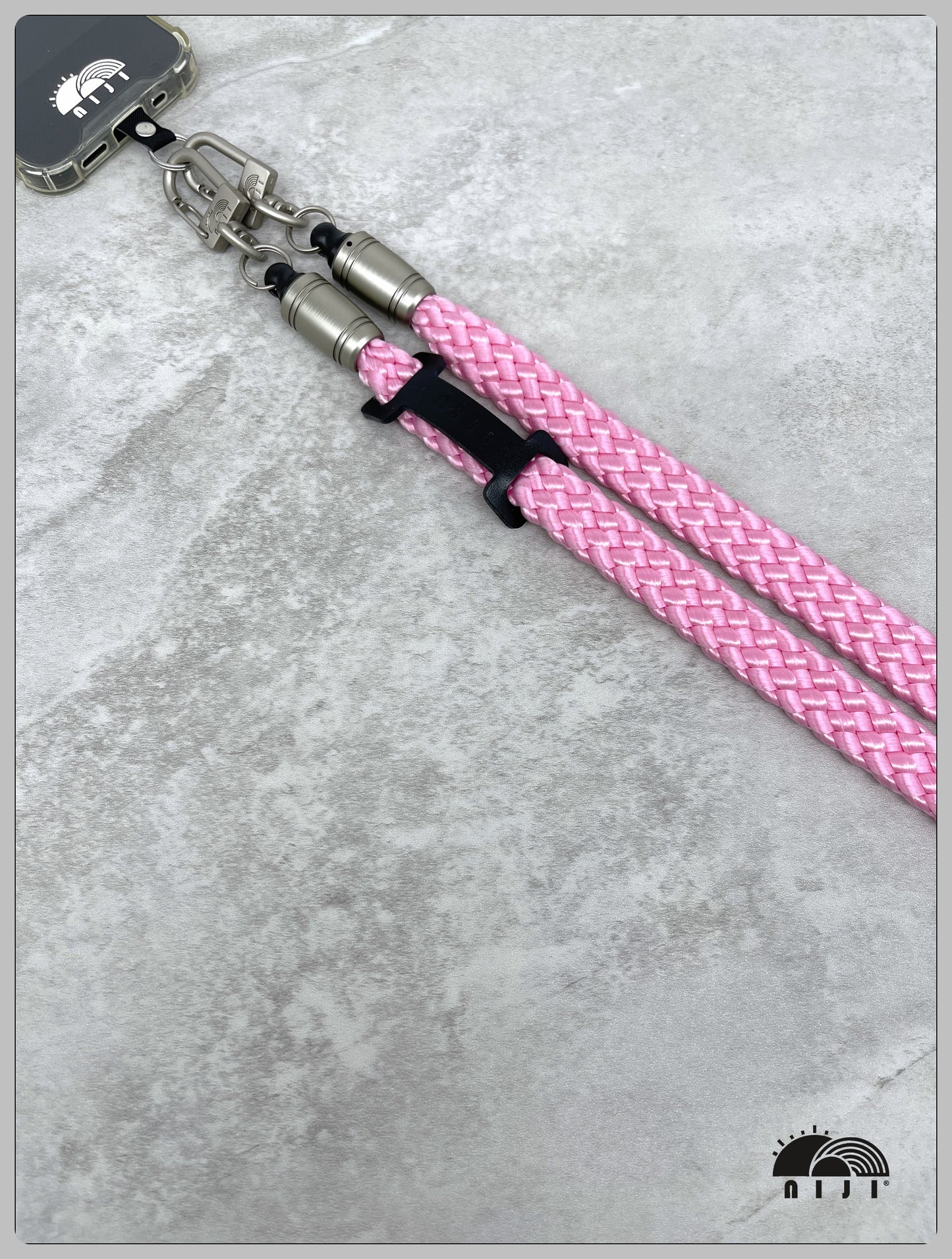 16mm coreless mobile strap Light pink
