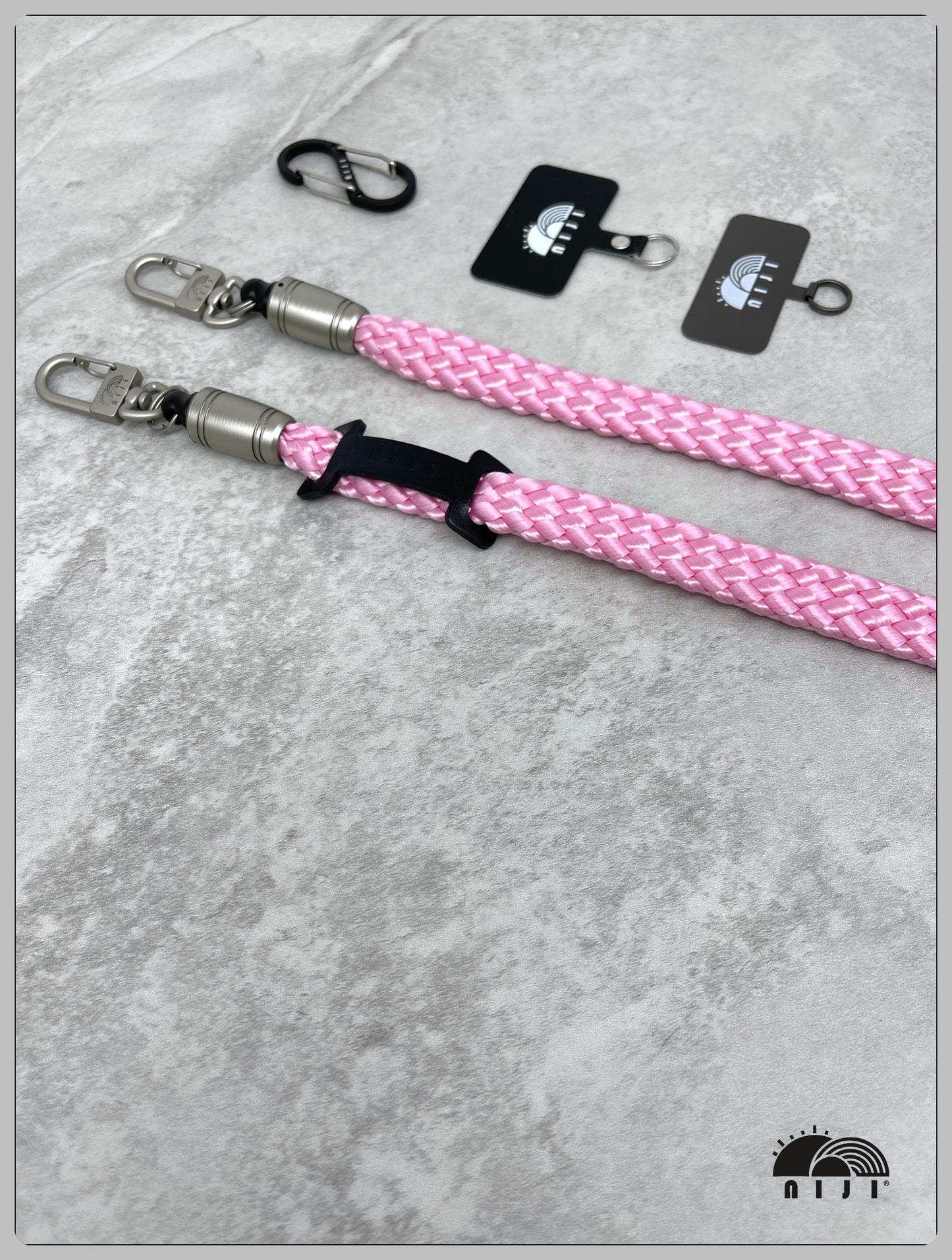 16mm coreless mobile strap Light pink
