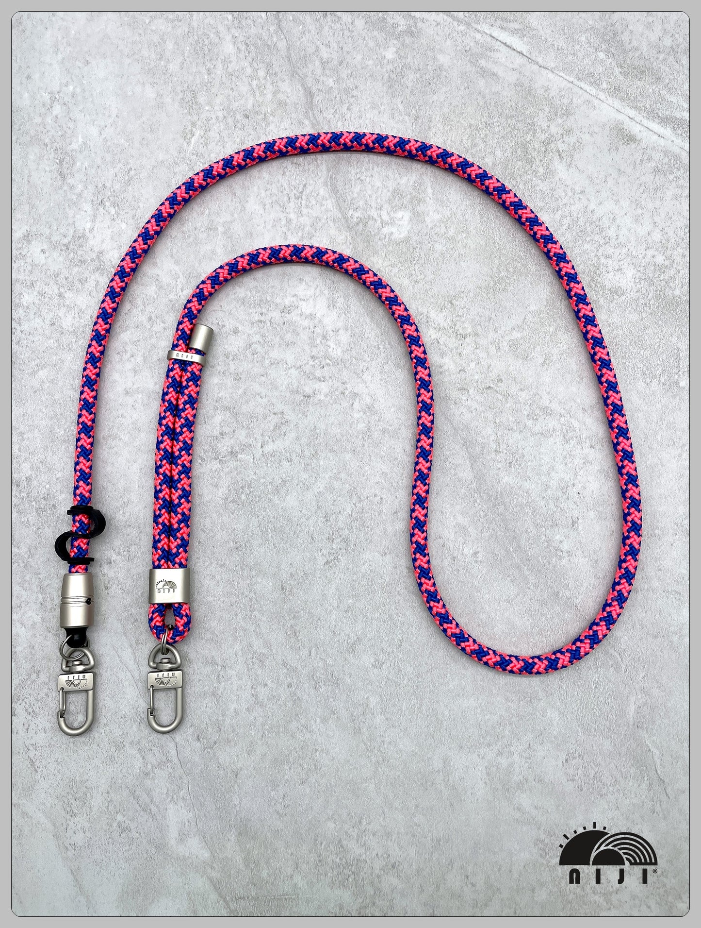 9.5mm Pink & Blue check