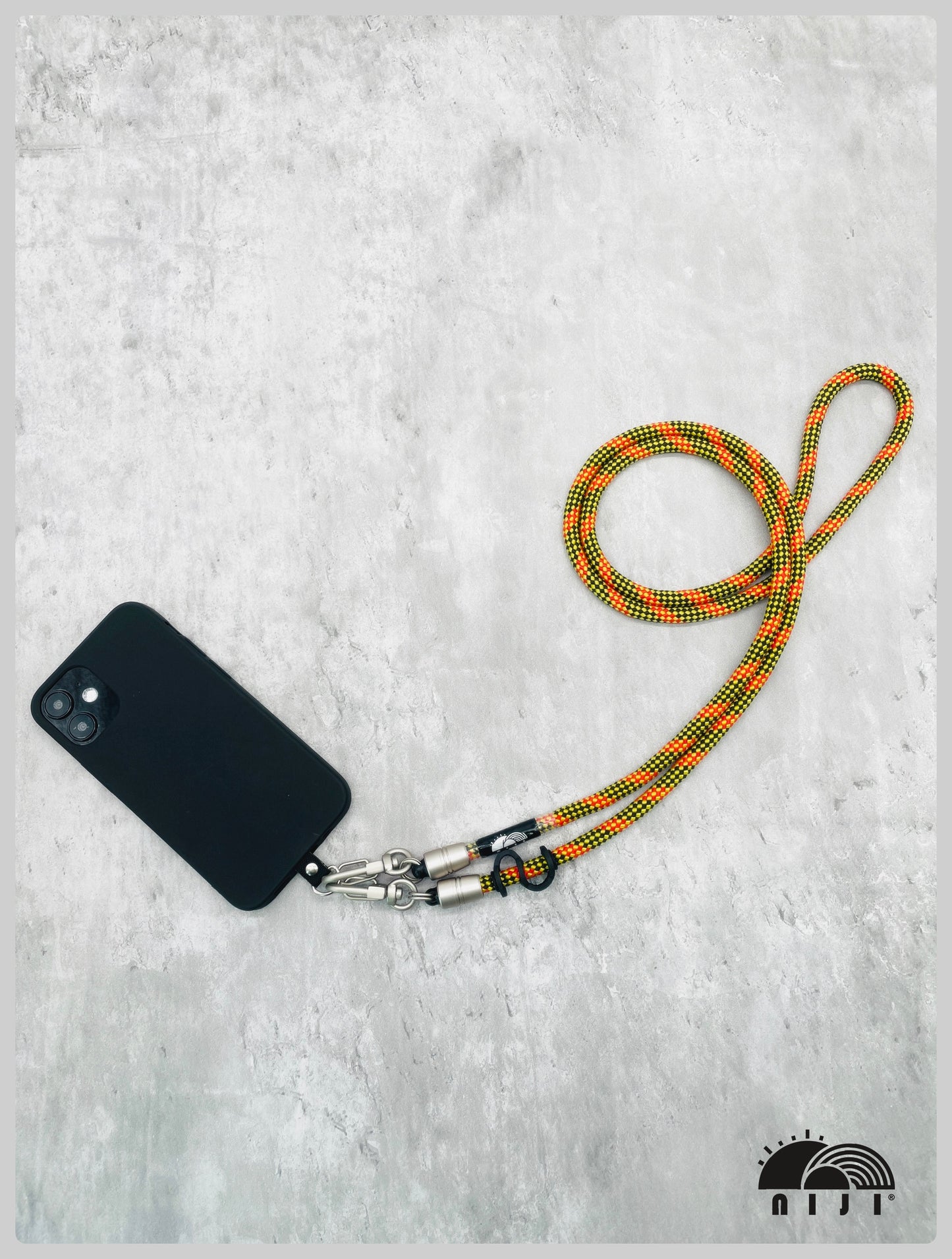 7mm Black w orange & Yel tracer