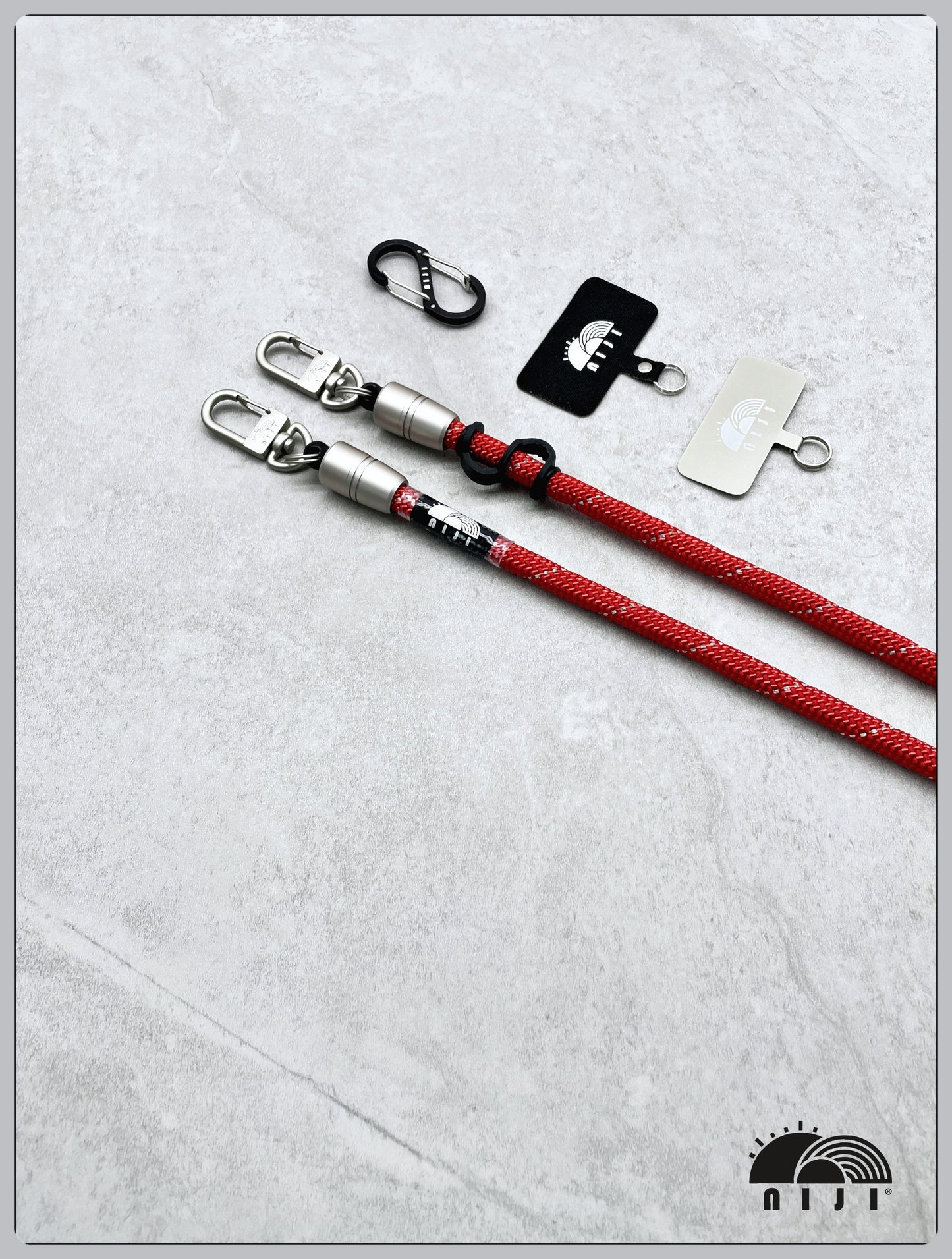 9.5mm Supreme red w reflective tracer