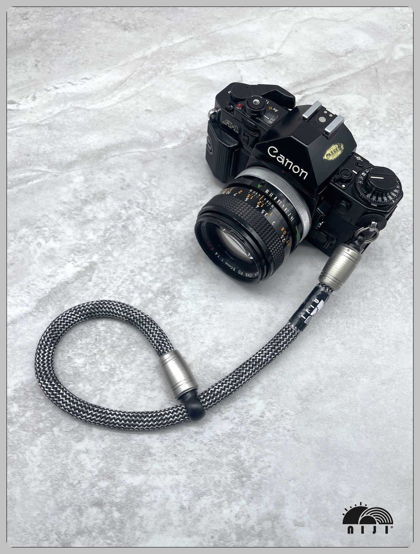 "SS25 NEW COLLECTION" 10mm camera / mobile wrist strap Shadow