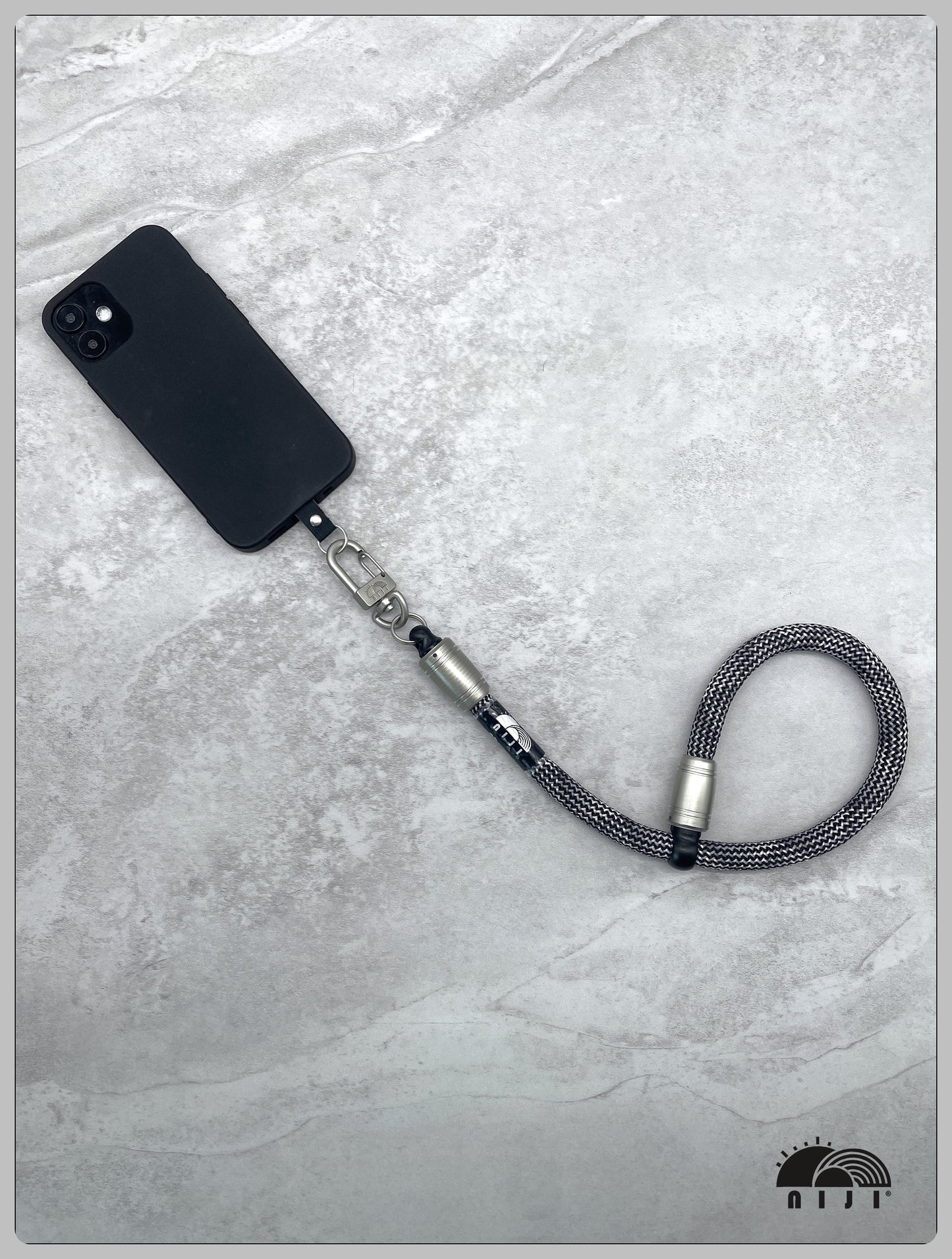 "SS25 NEW COLLECTION" 10mm camera / mobile wrist strap Shadow