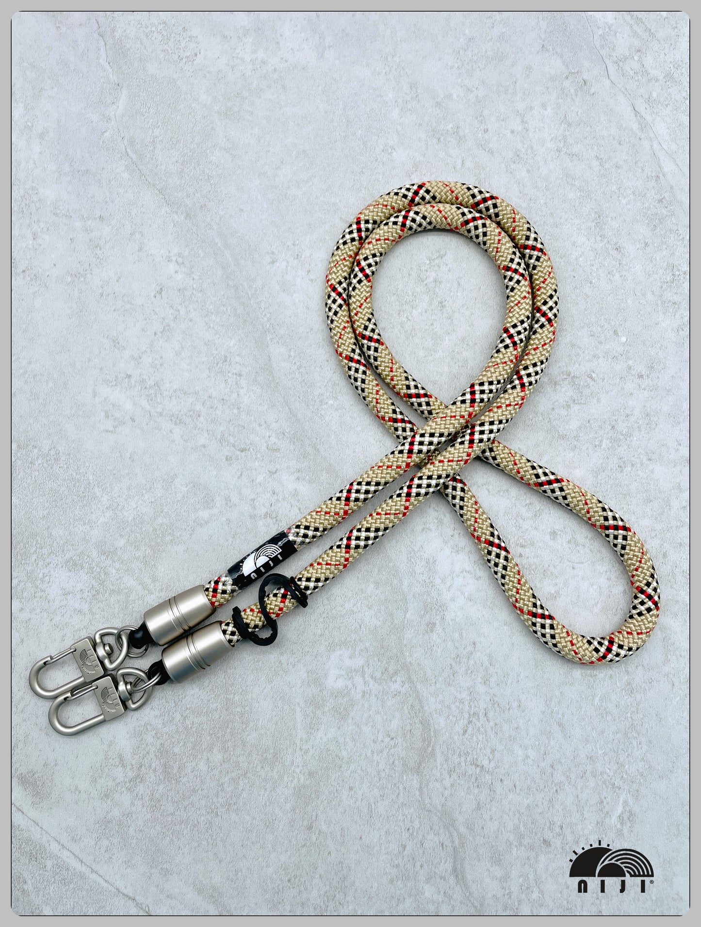 10mm Tartan Beige pattern