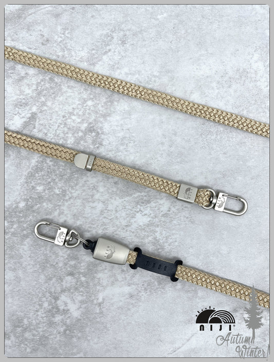 12mm coreless double braided Khaki color