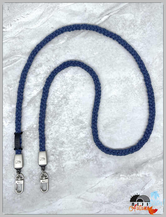 "AW26" 12mm Cotton Denim blue color