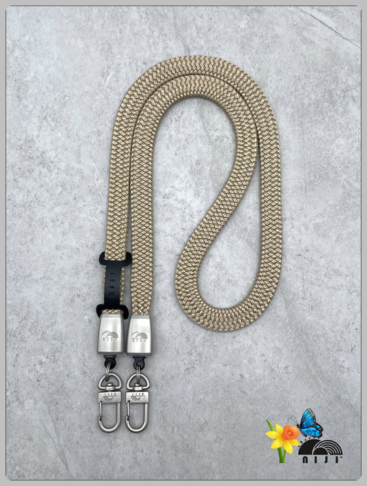 14mm coreless mobile strap Beige color