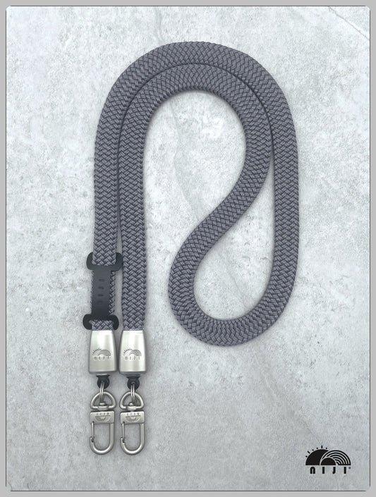 14mm coreless mobile strap Cool grey color