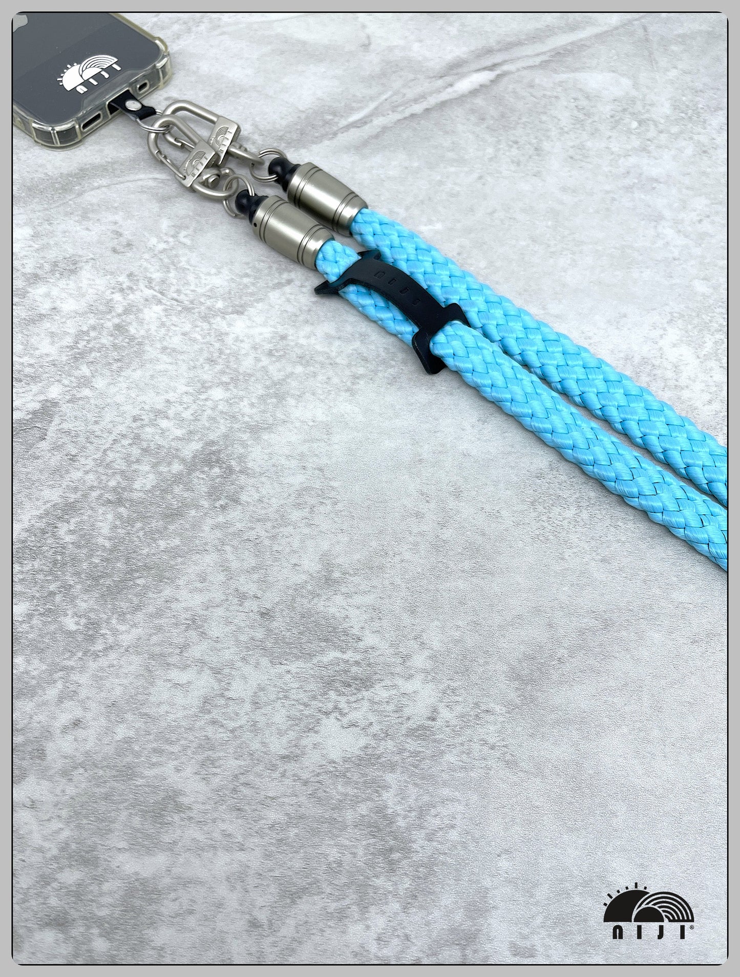 16mm coreless mobile strap Maya blue