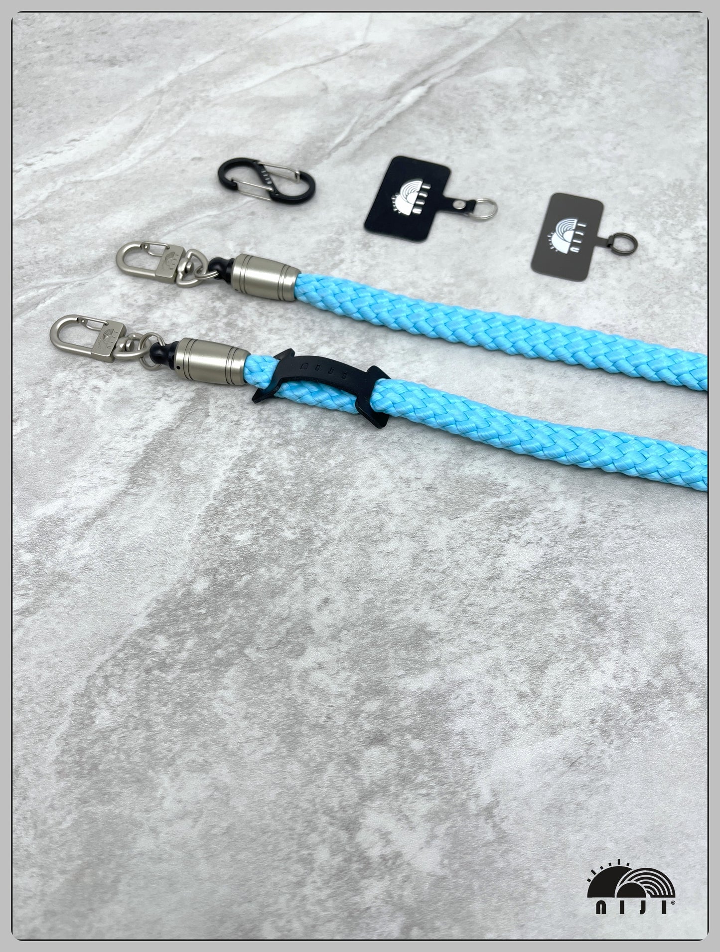 16mm coreless mobile strap Maya blue