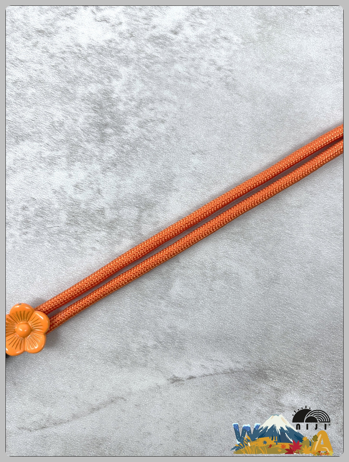 "AW26" 4mm Wrist Strap Orange Color