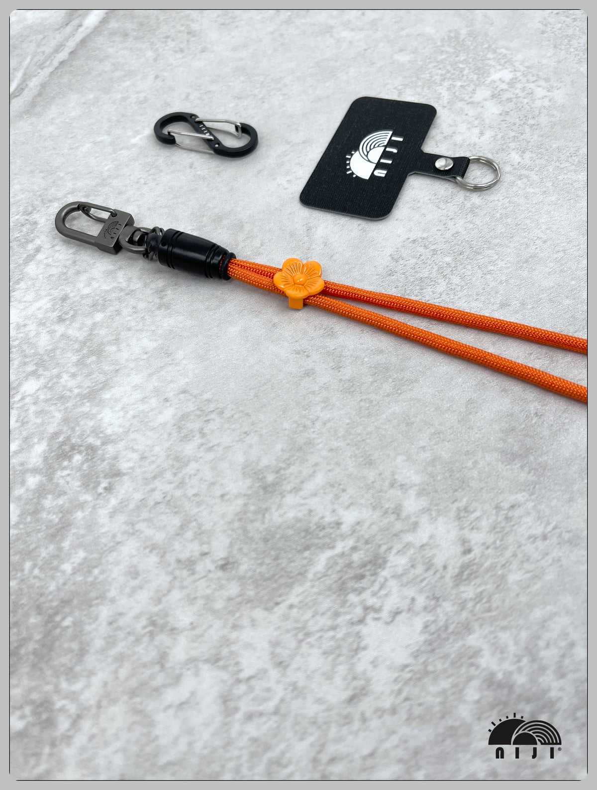 "AW26" 4mm Wrist Strap Orange Color