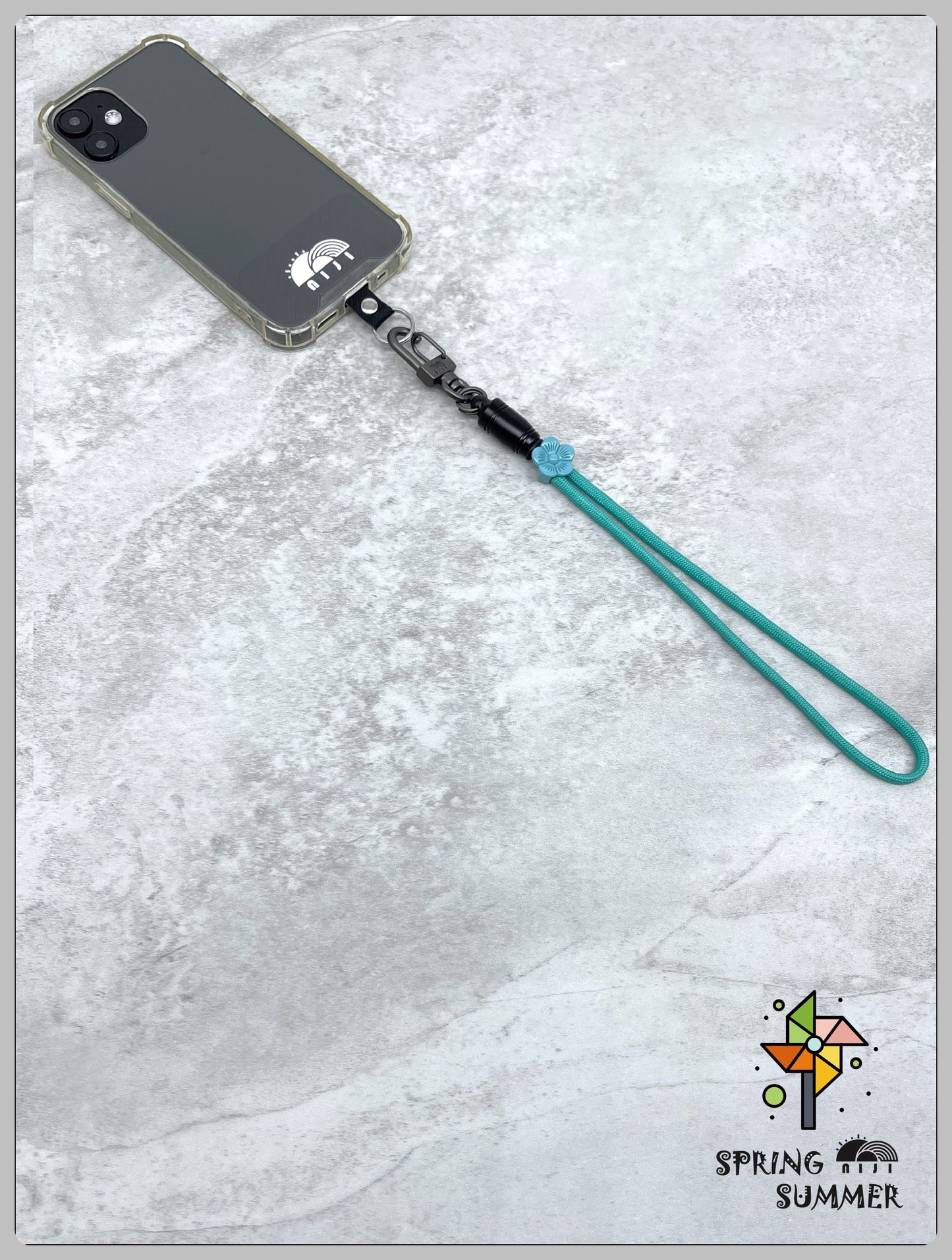 "SS26" 4mm Wrist Strap Teal color