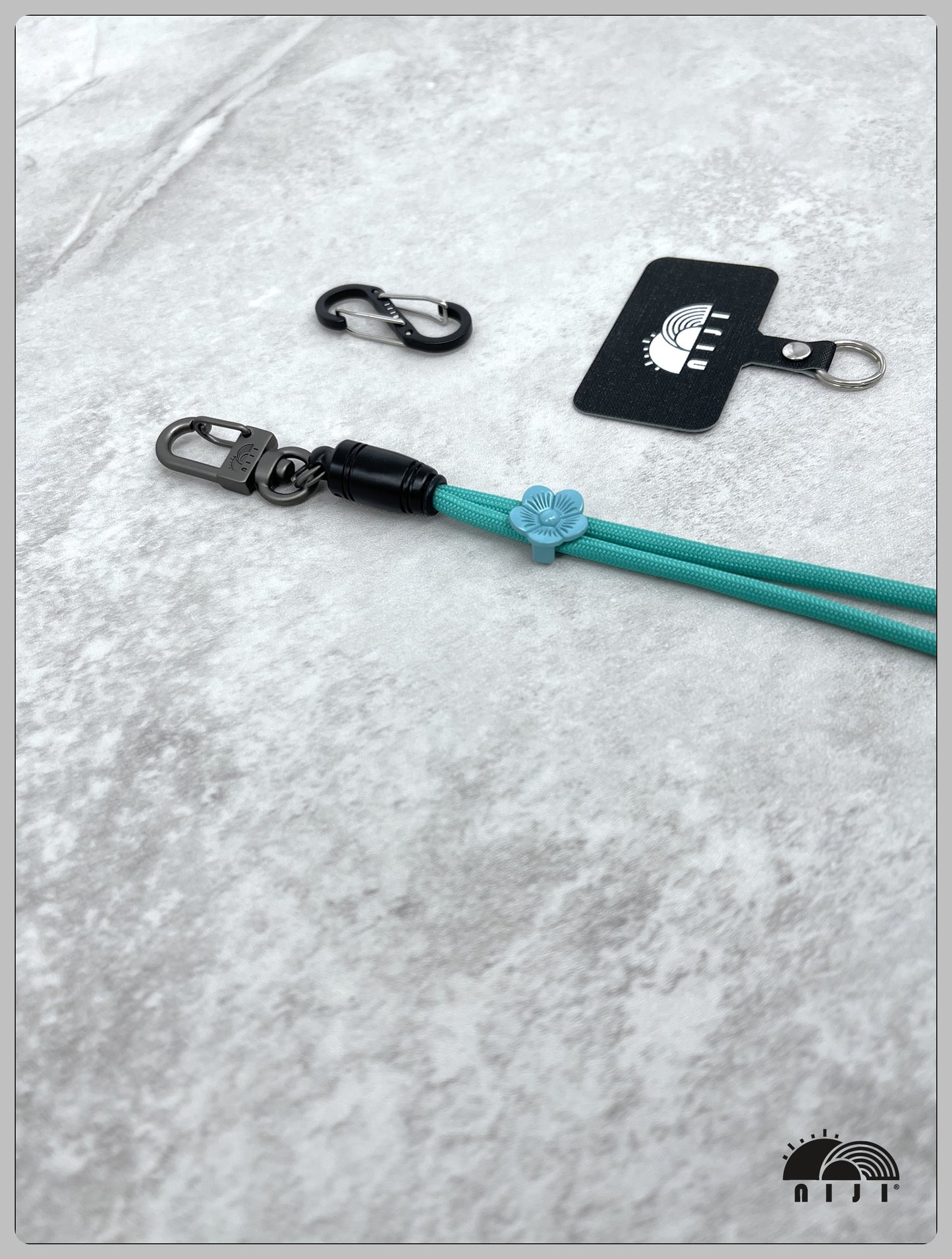 "SS26" 4mm Wrist Strap Teal color