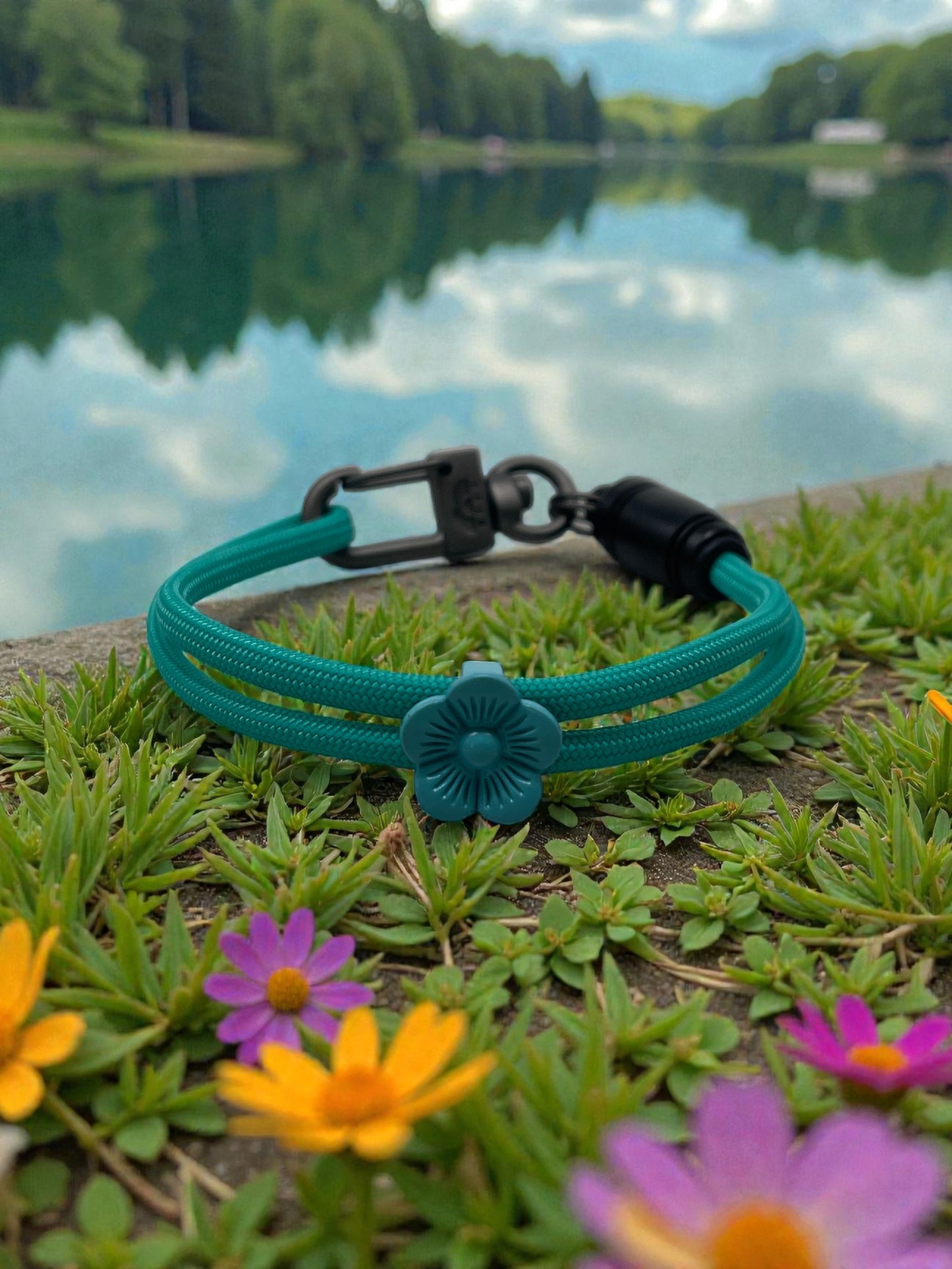 "SS26" 4mm Wrist Strap Teal color