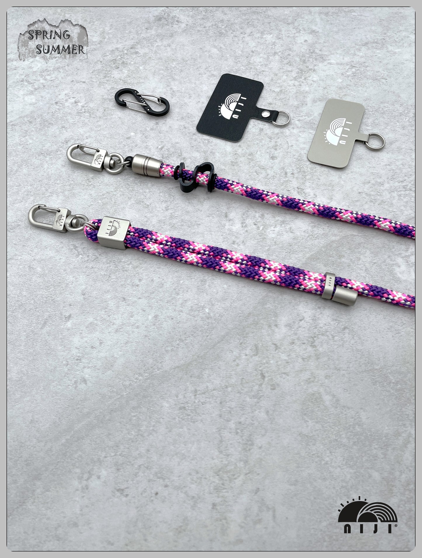 "SS24 new arrival"PM phone strap 7mm Purplelicious