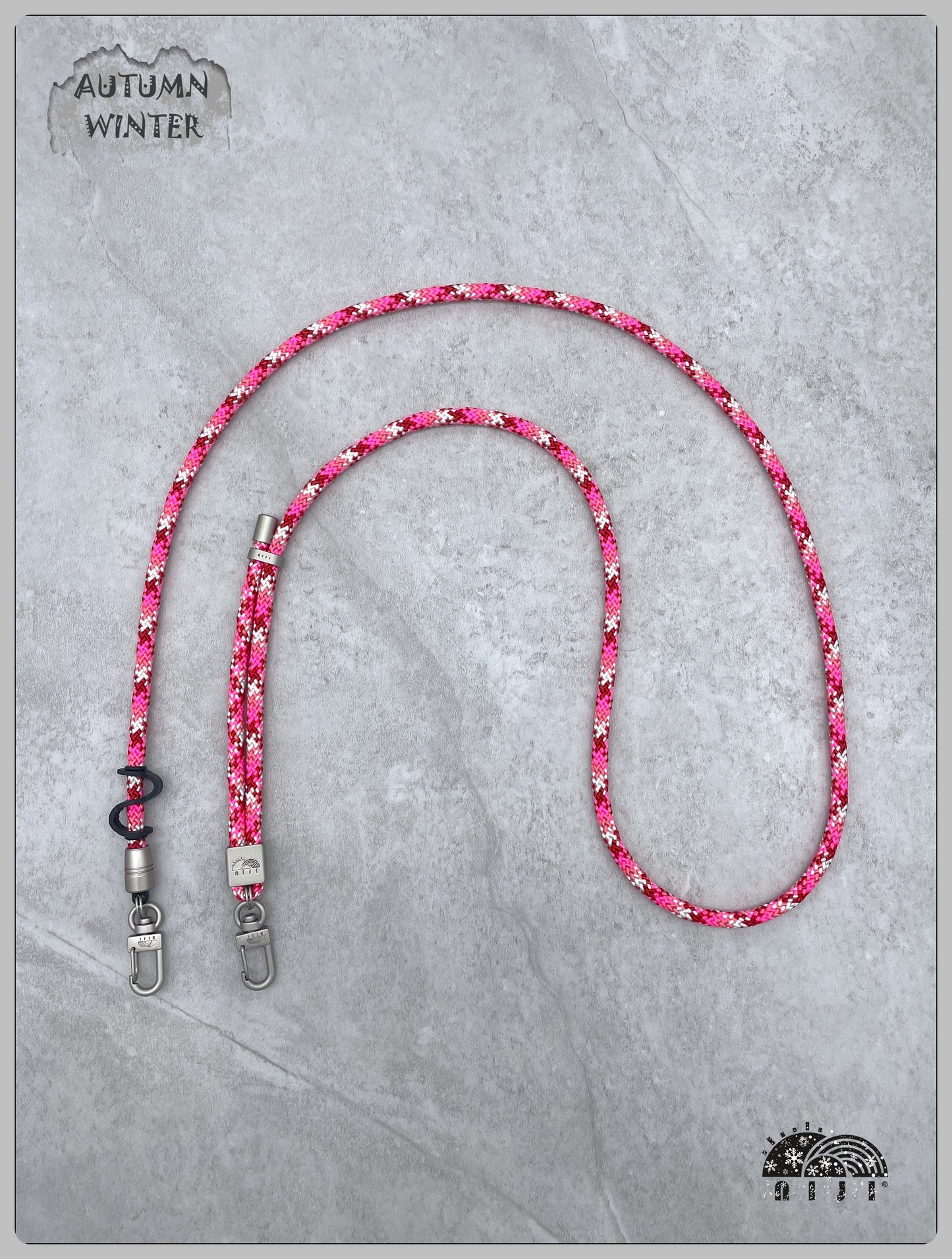 "New arrival"PM phone strap 7mm Rosarium