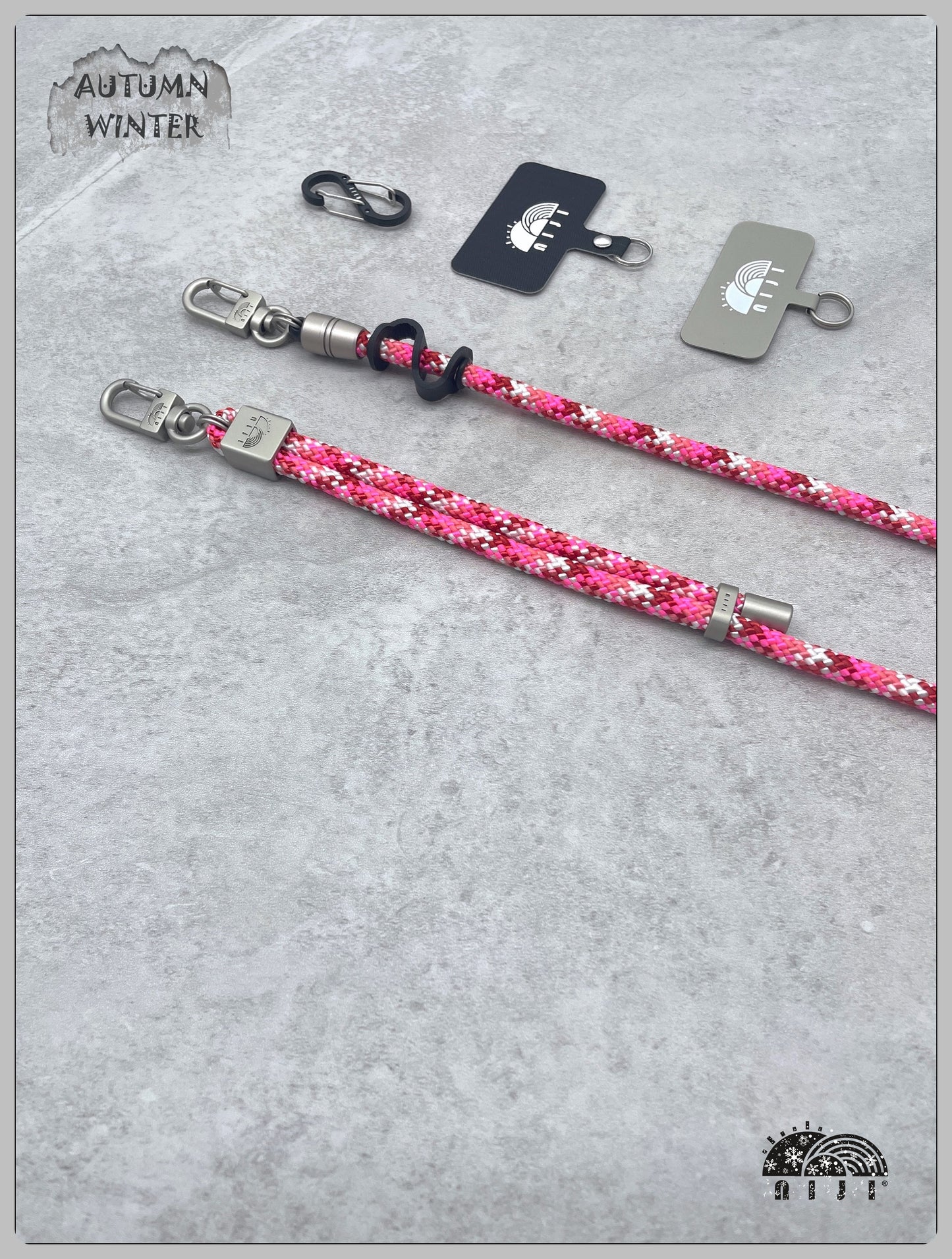 "New arrival"PM phone strap 7mm Rosarium