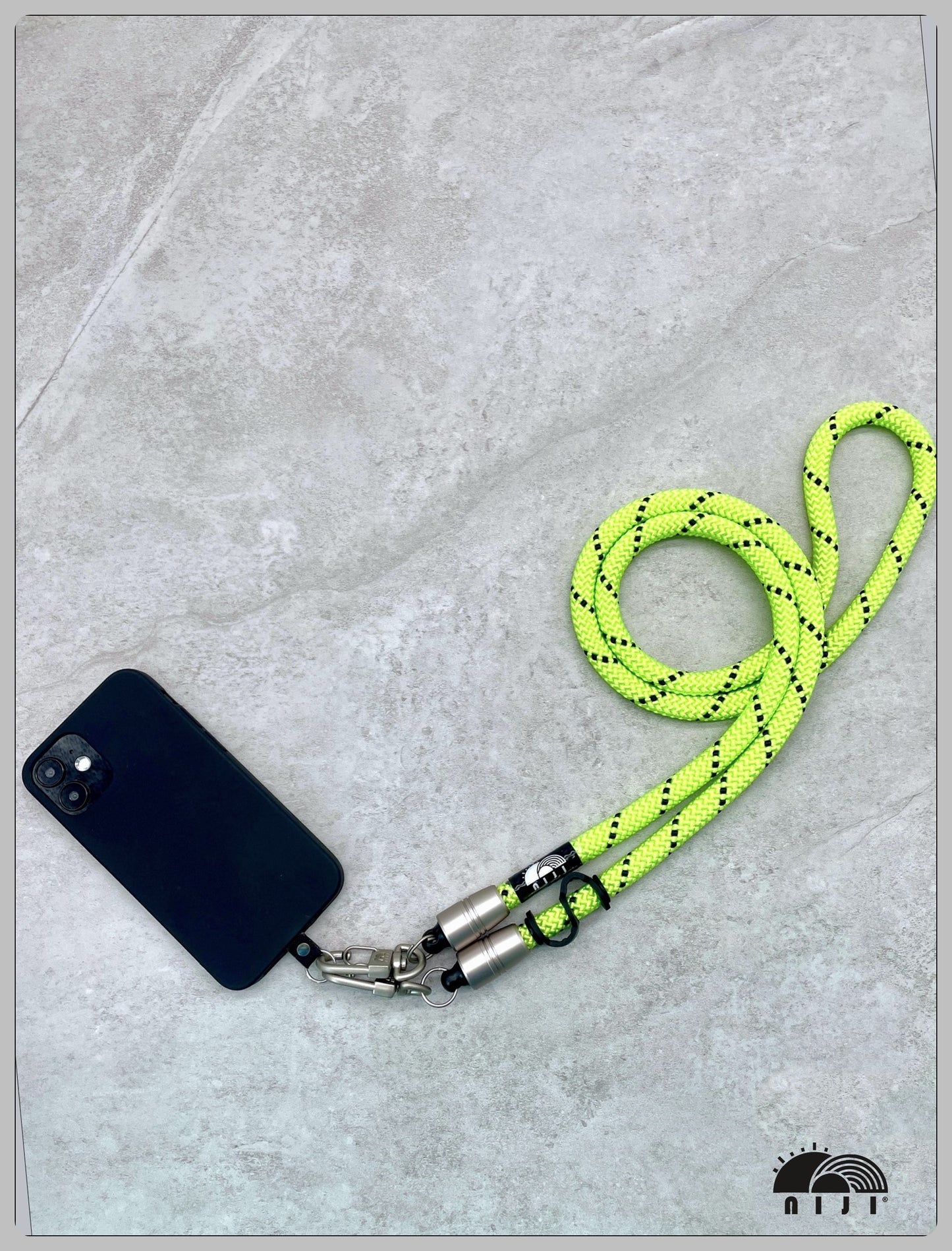 9.5mm Lime w black tracer