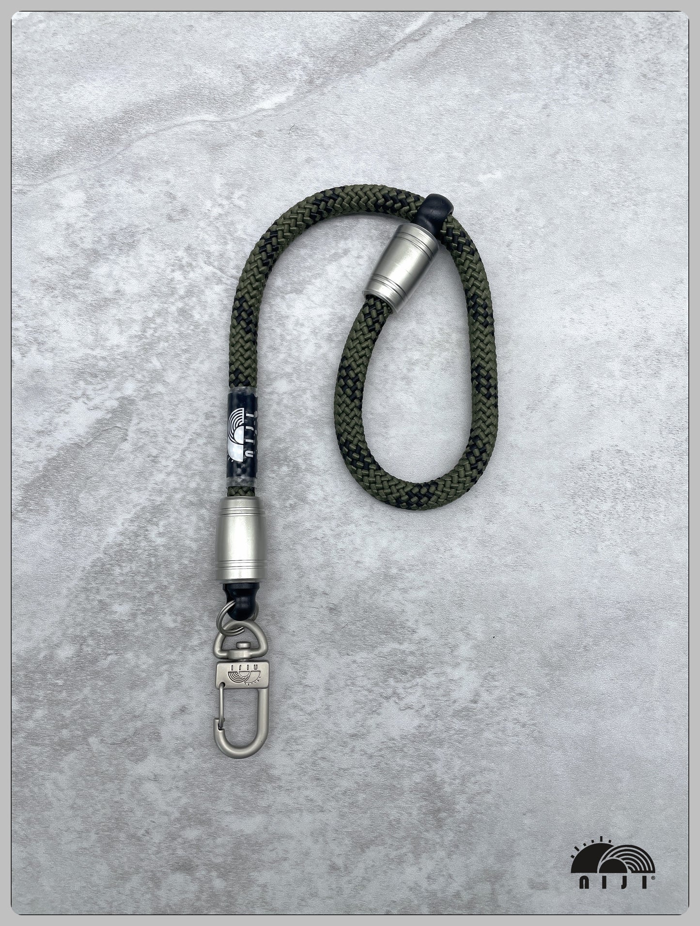 "SS25 NEW COLLECTION" 9.5mm camera / mobile wrist strap Camo