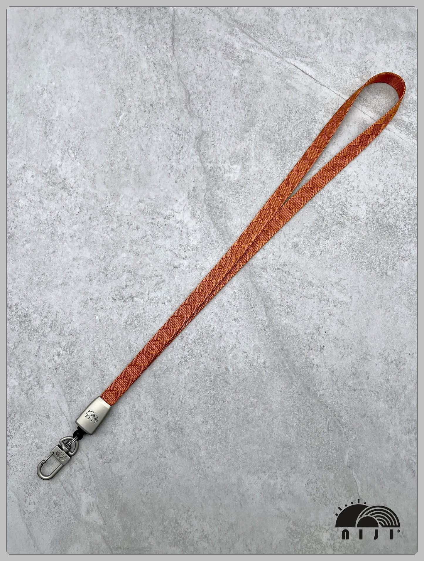 Lanyard 14mm Caramel color