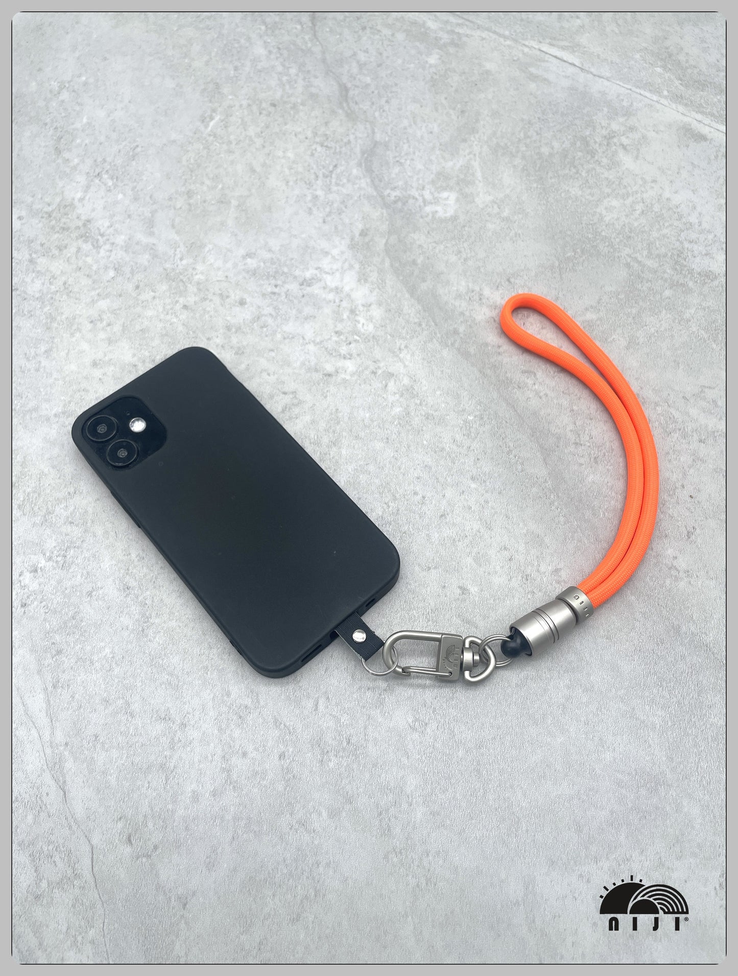 5.6mm wrist strap Neon orange color