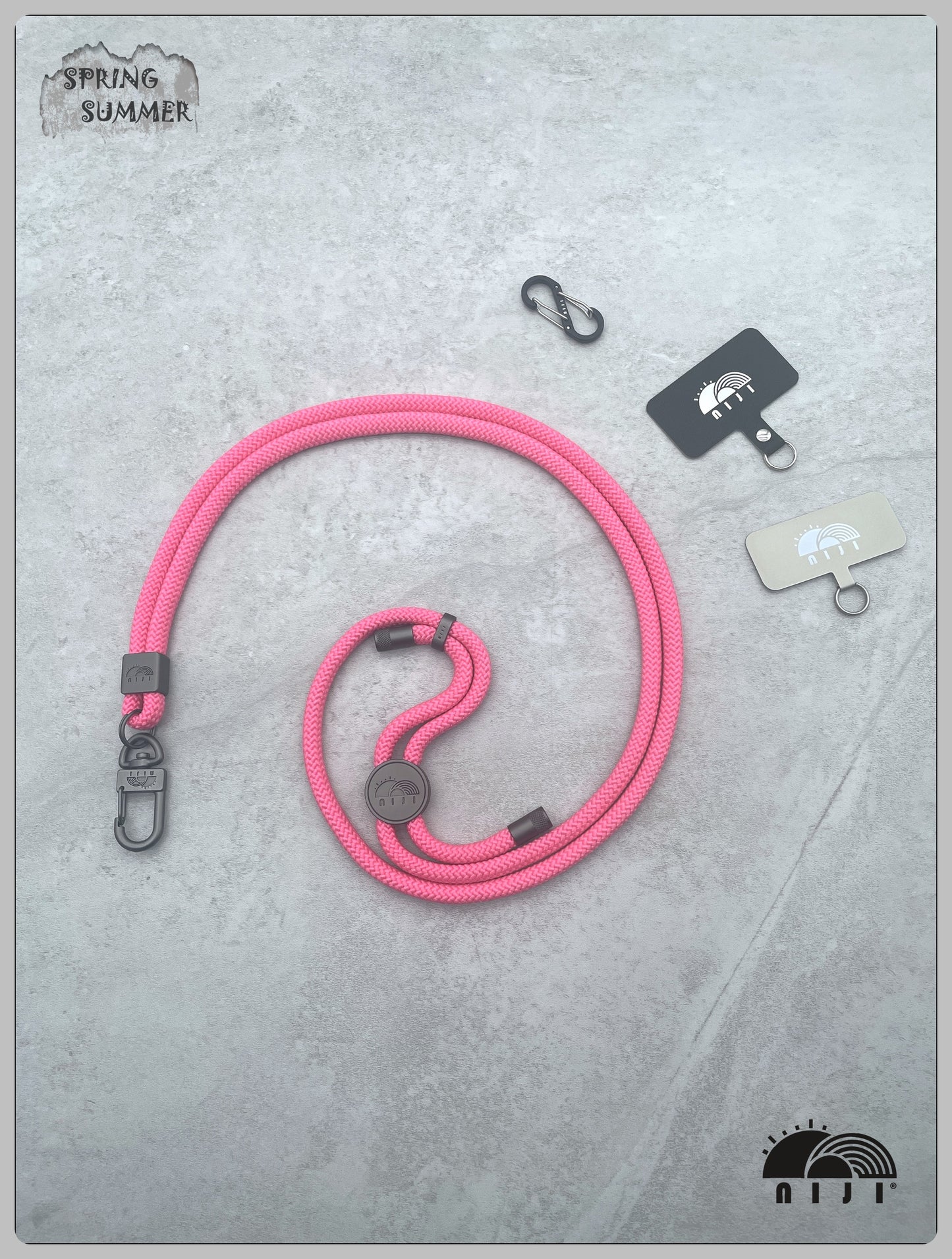 *SS24 new arrival* 7mm Neon pink color