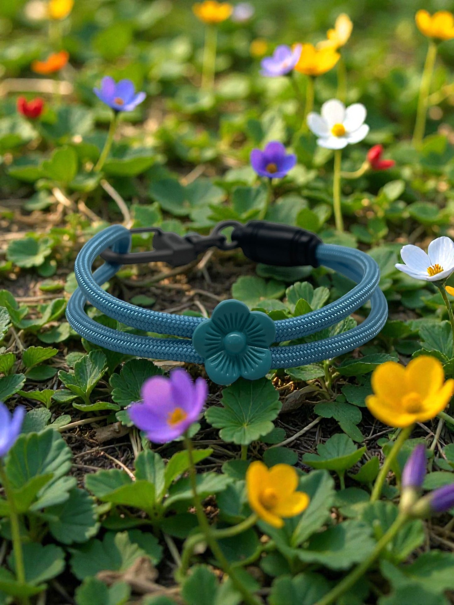 "SS26" 4mm Wrist Strap Blue color