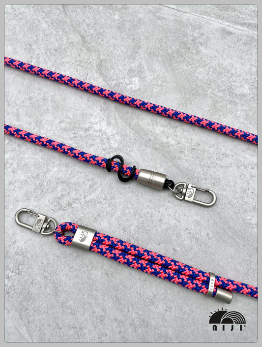 9.5mm Pink & Blue check