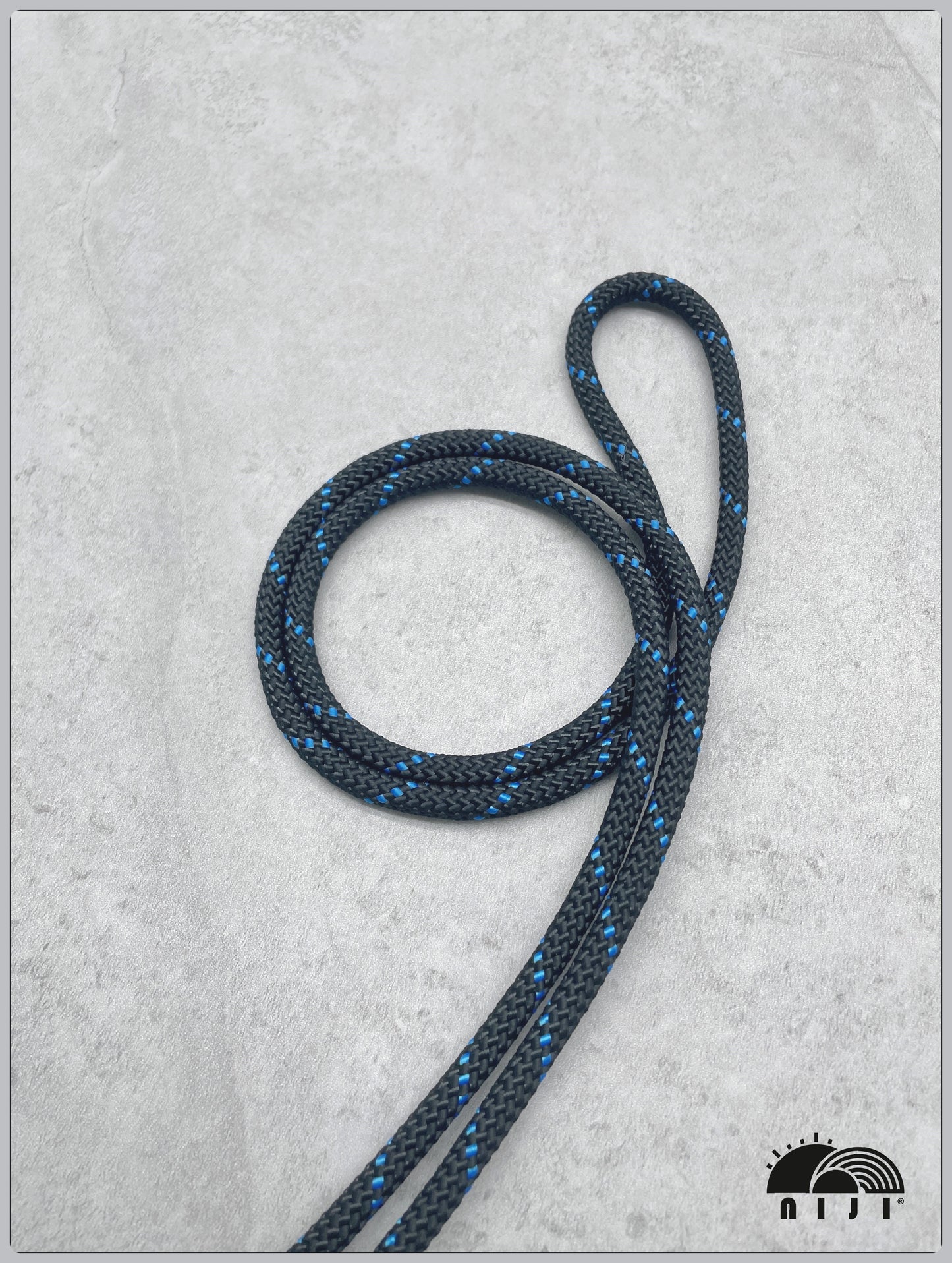 7mm Black w blue tracer