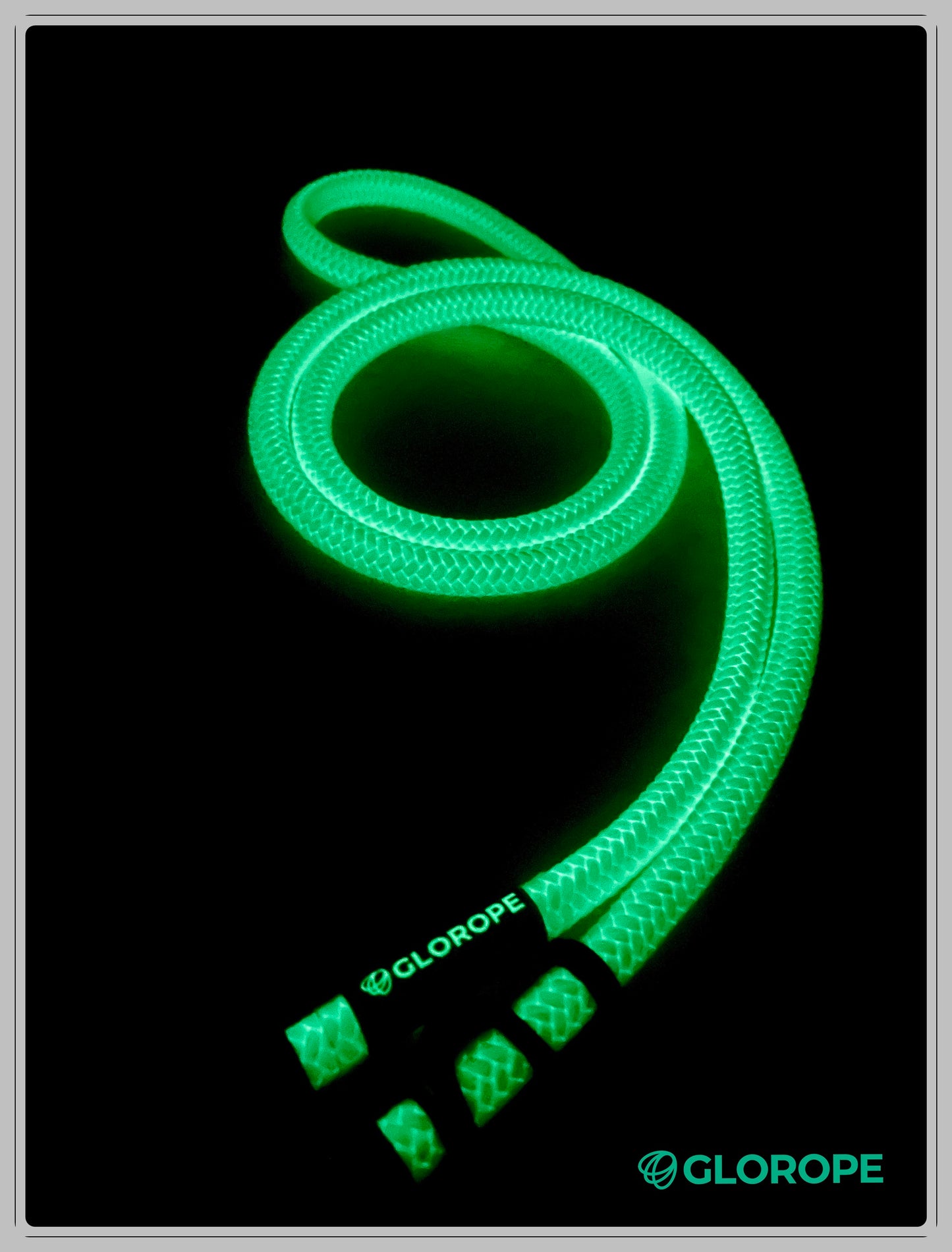 Glow in the dark 8.5mm All glow White color