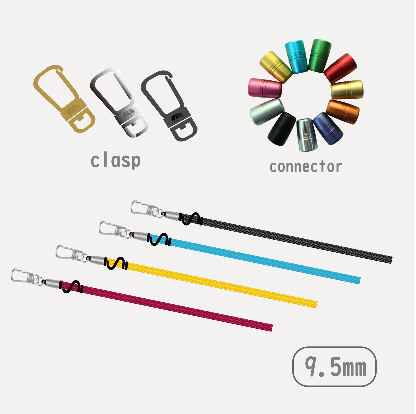 "make your own strap"  9.5mm mobile strap