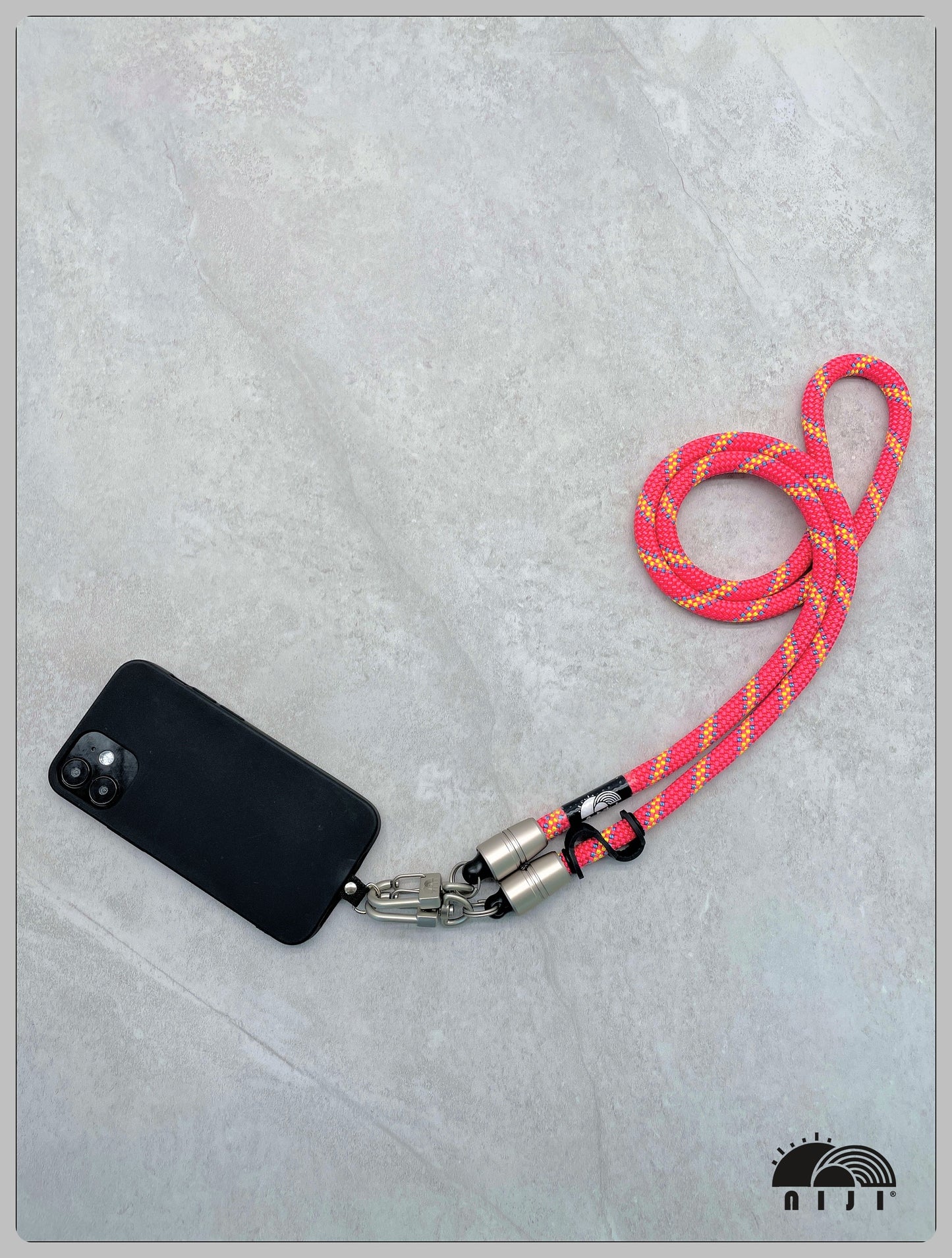 8.3mm Beal LEGEND 'Pink' phone strap